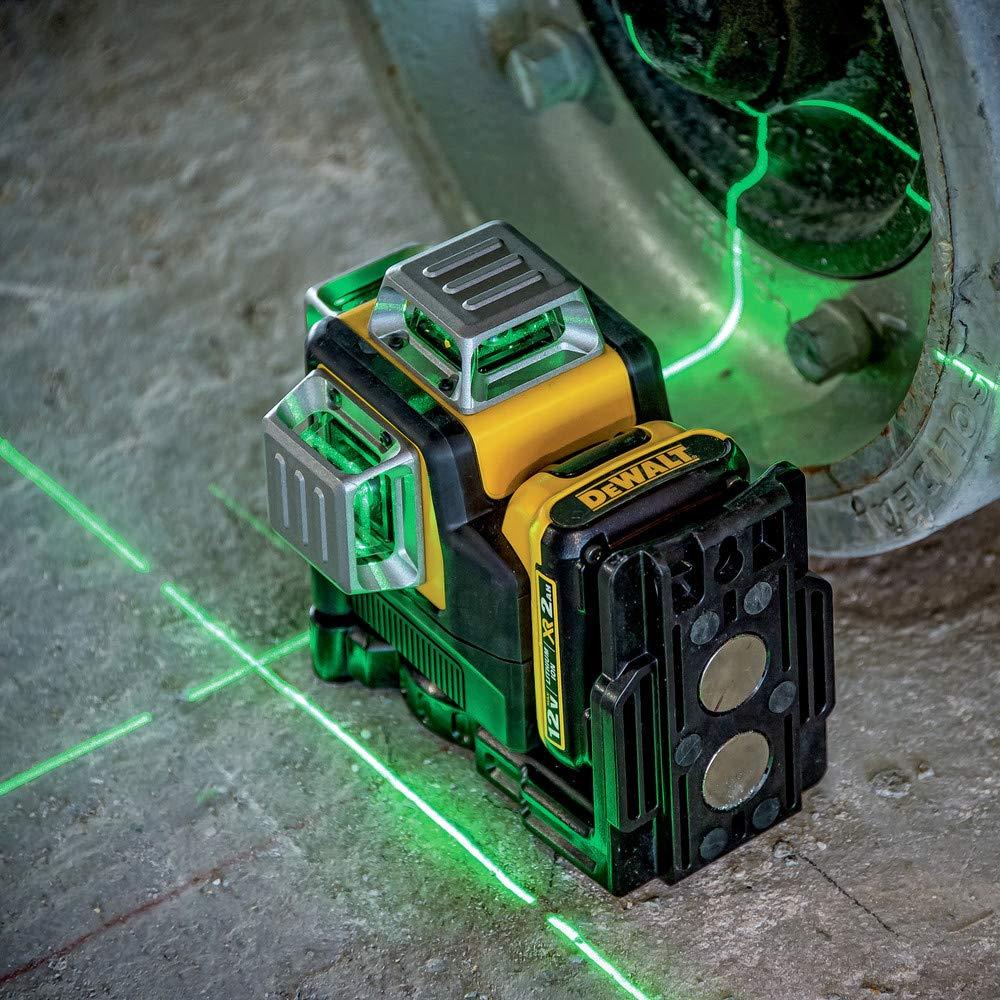 DEWALT 12V MAX Laser Level, Green Line Laser, 3-Way, 360 Degree Professional Laser, Cordless/Rechargeable (DW089LG) - Image 8