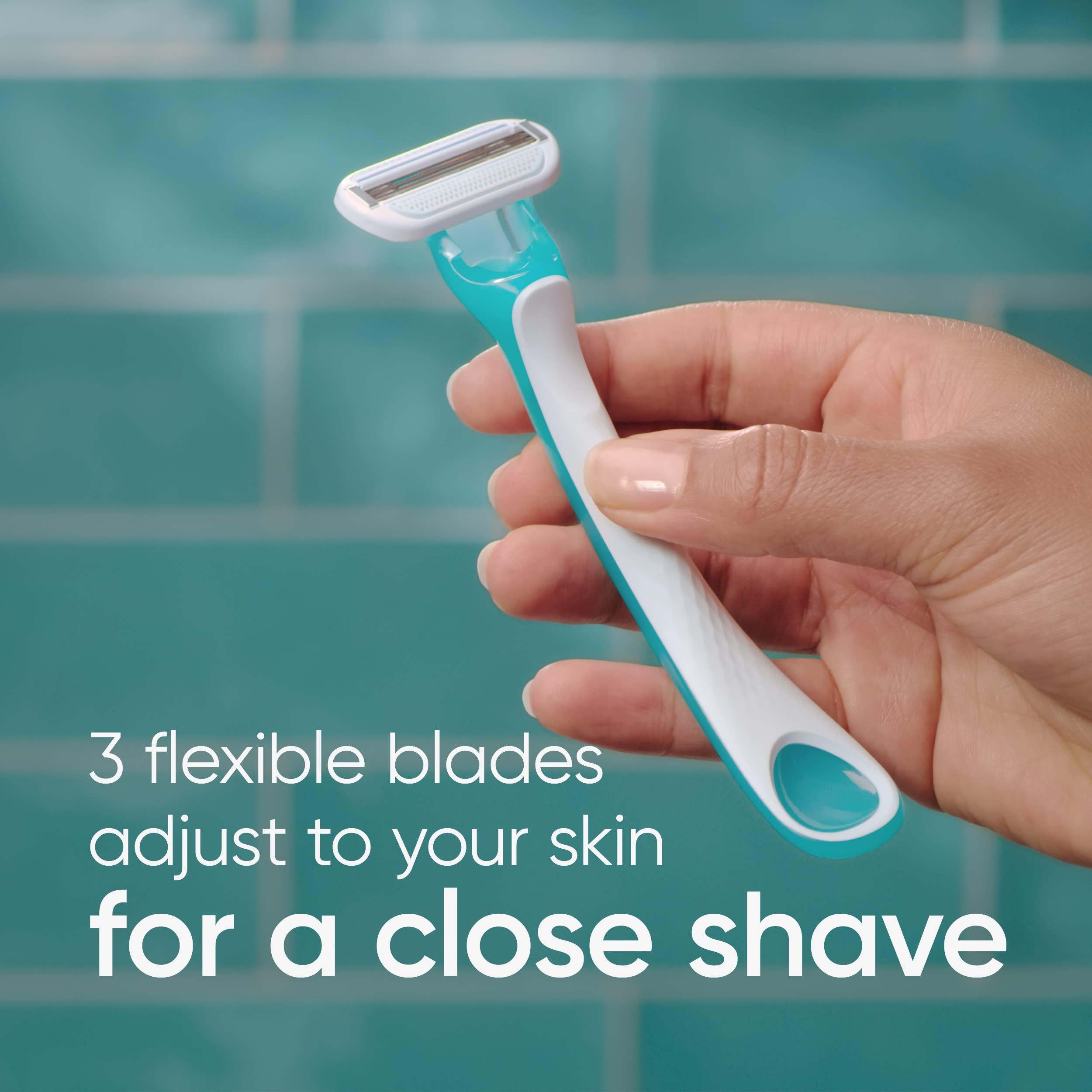 Gillette Venus Tropical Women's Disposable Razor, 3 Count - Image 2