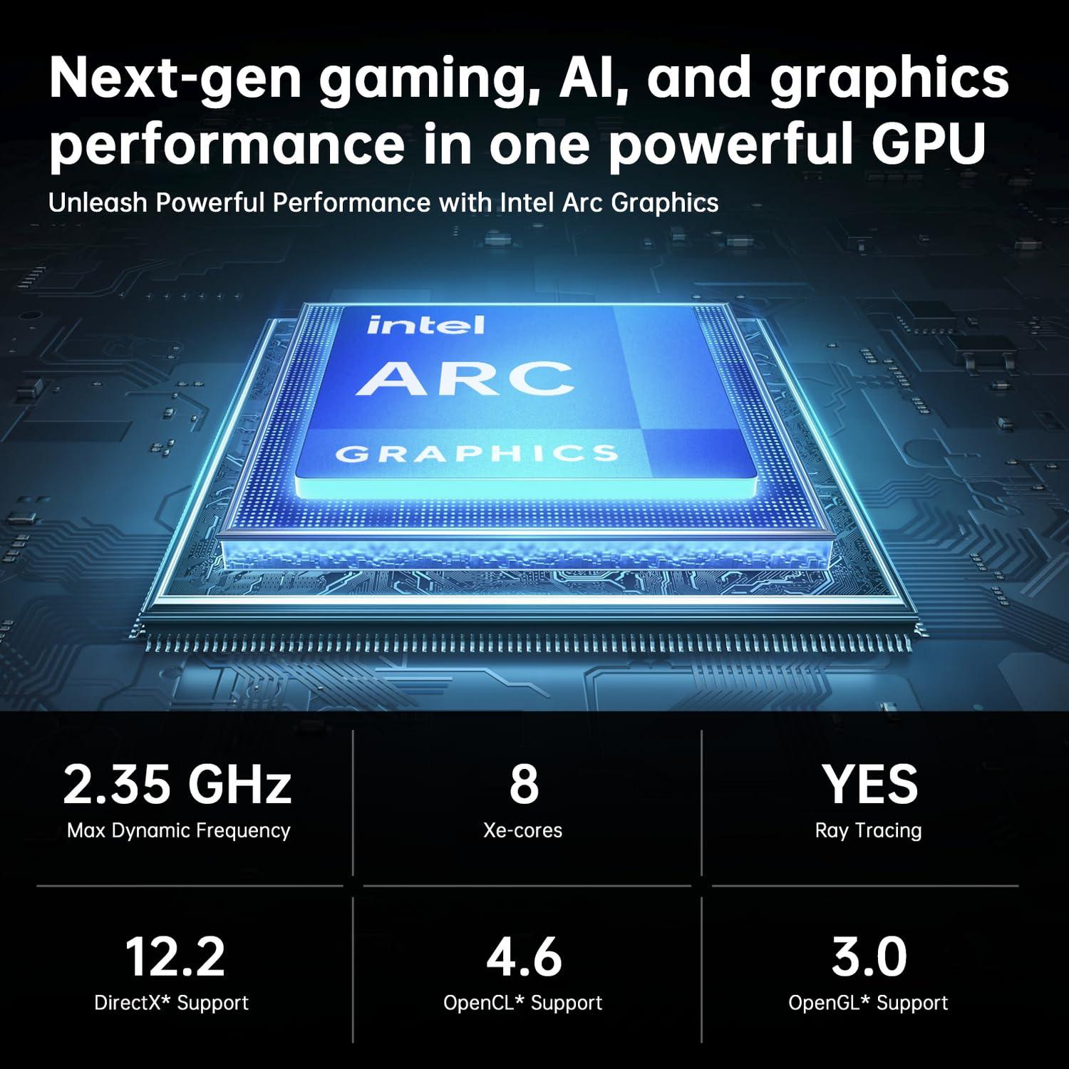 ASUS NUC 14 Pro+ AI Mini PC, Intel Ultra 9 185H (16C/22T, Up to 5.1GHz), 32GB DDR5 RAM, 1TB PCIe SSD, Mini Desktop Computer Win 11 Pro, WiFi 6E, BT 5.3, Thunderbolt 4, 8K HDR, VESA Mount Small PC - Image 3