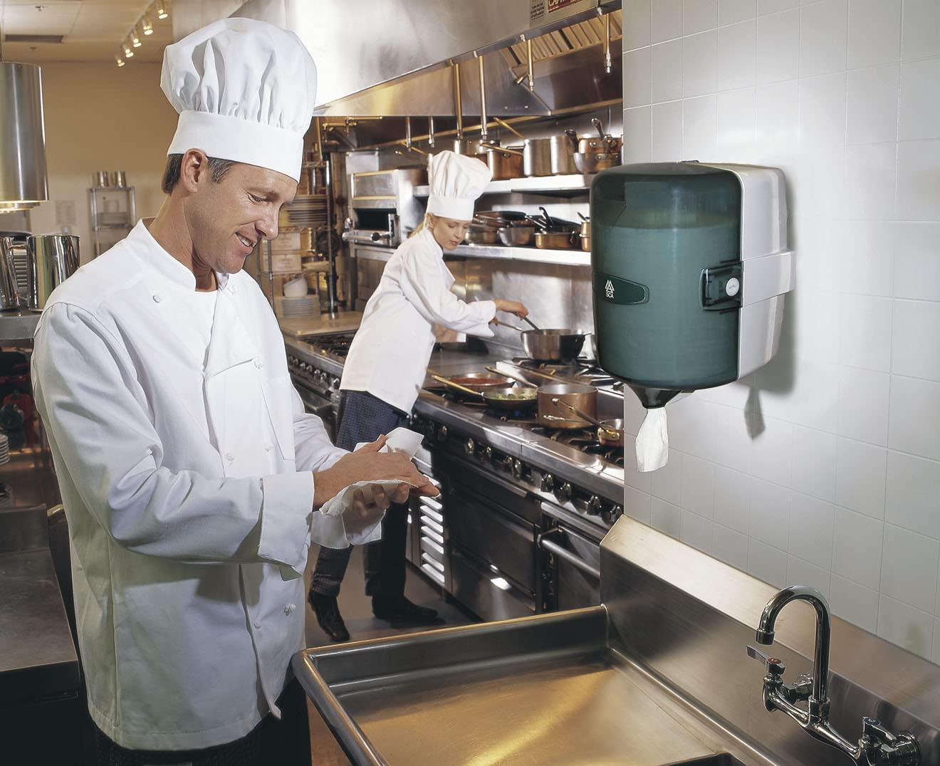 Tork Centerfeed Hand Towel White One-at-a-time Dispensing, M23 Compatible 6 Rolls x 530 Sheets (RC530) - Image 2