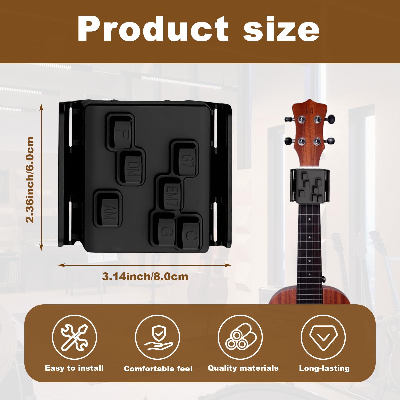 Xanadued Ukulele Chord Presser, Guitar Chord Presser, Ukulele Practice Tool, Guitar Presser for Acoustic, Trainer, Assisted Learning Tools - Image 2