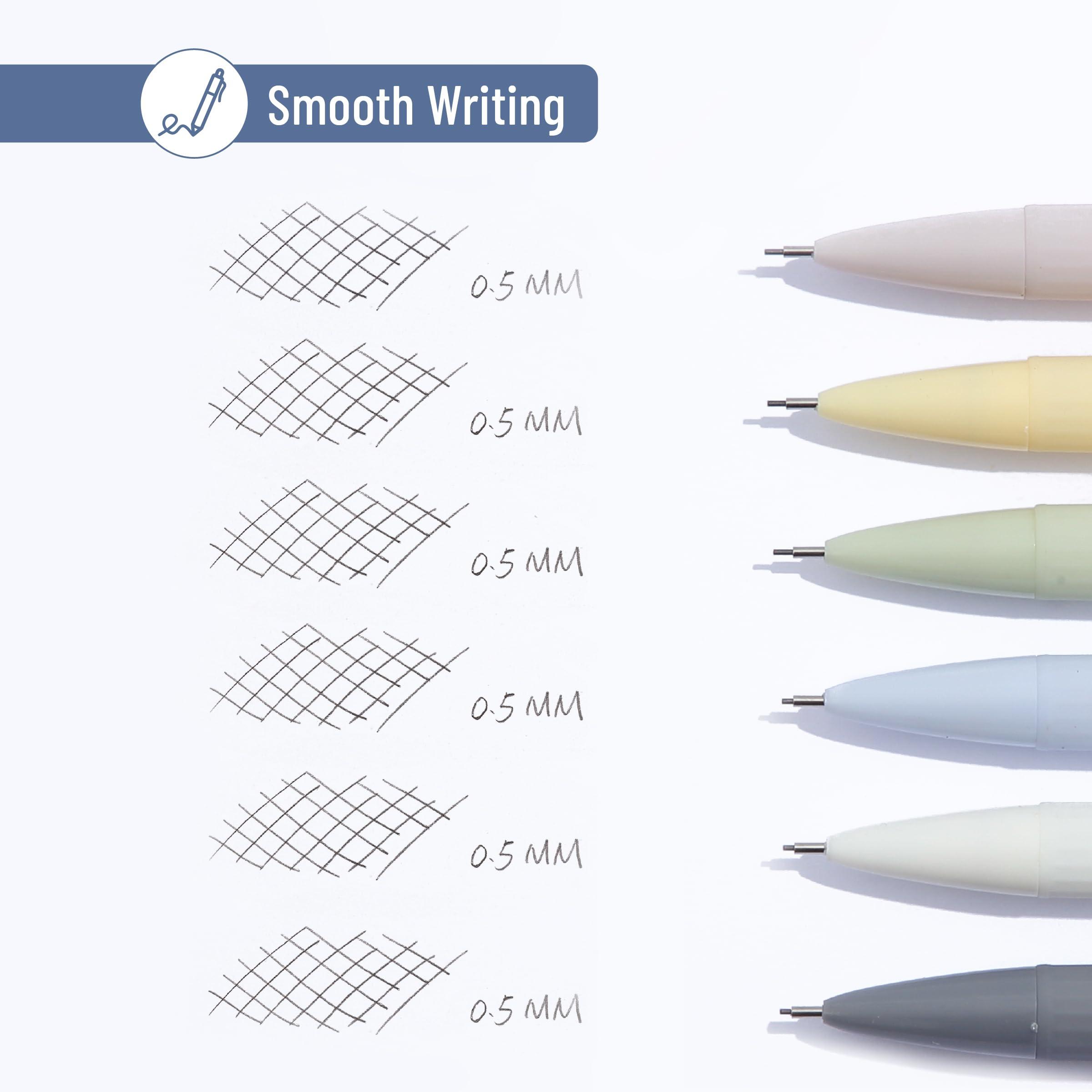 Mr. Pen- 0.5mm Mechanical Pencil Set, 6 Pack, Macaron Pastel, Cute Mechanical Pencils 0.5mm, Lead Pencils 0.5 - Image 6
