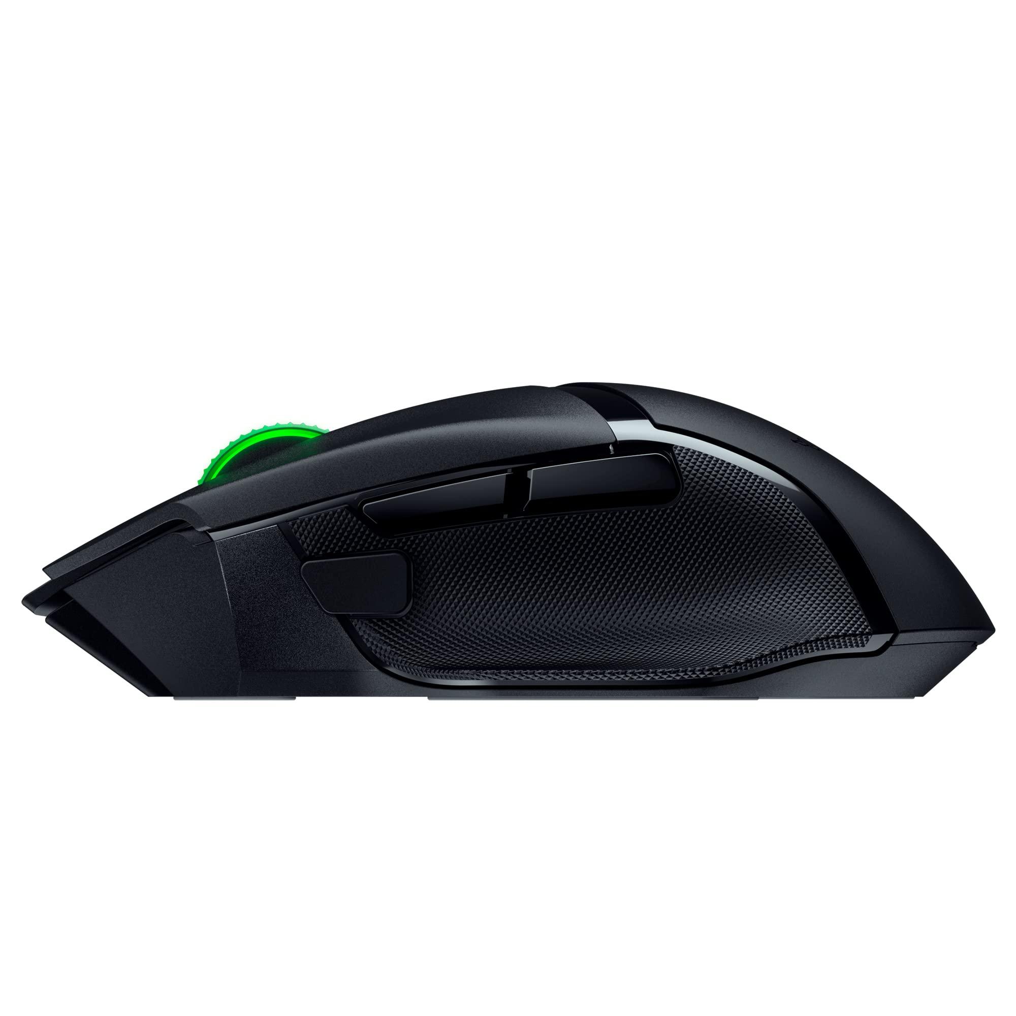 Razer Basilisk V3 X HyperSpeed Customizable Wireless Gaming Mouse: Mechanical Switches Gen-2-5G Advanced 18K Optical Sensor - Chroma RGB 9 Programmable Controls 535 Hr Battery Classic Black - Image 8