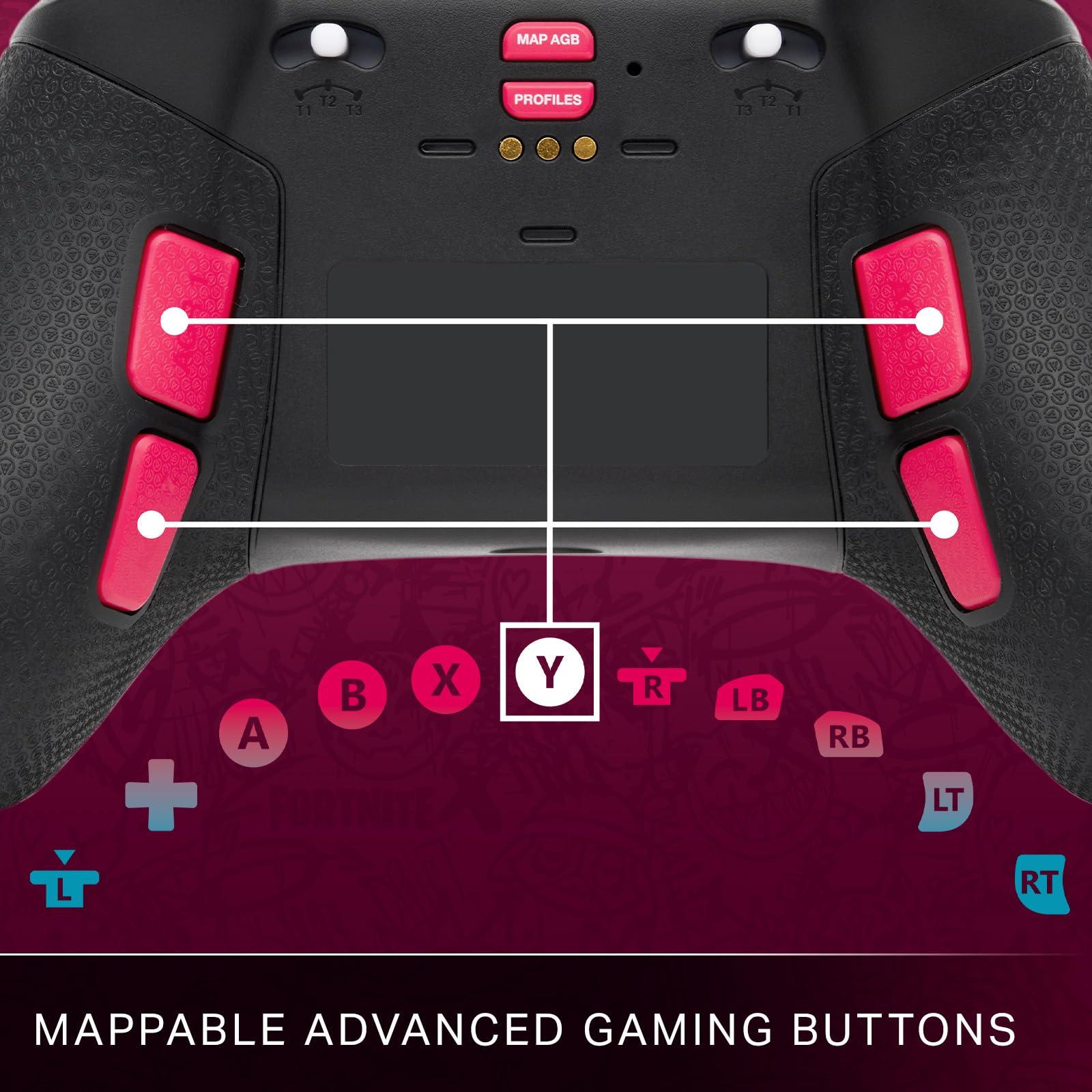 PowerA Wireless Controller for Xbox Series X|S - Fortnite SE, bonus virtual item included, hall effect thumbsticks, low latency wireless, Officially Licensed - for Xbox Series X|S and works on Xbox One and Windows 10/11, Bonus Virtual Item Included - Image 6