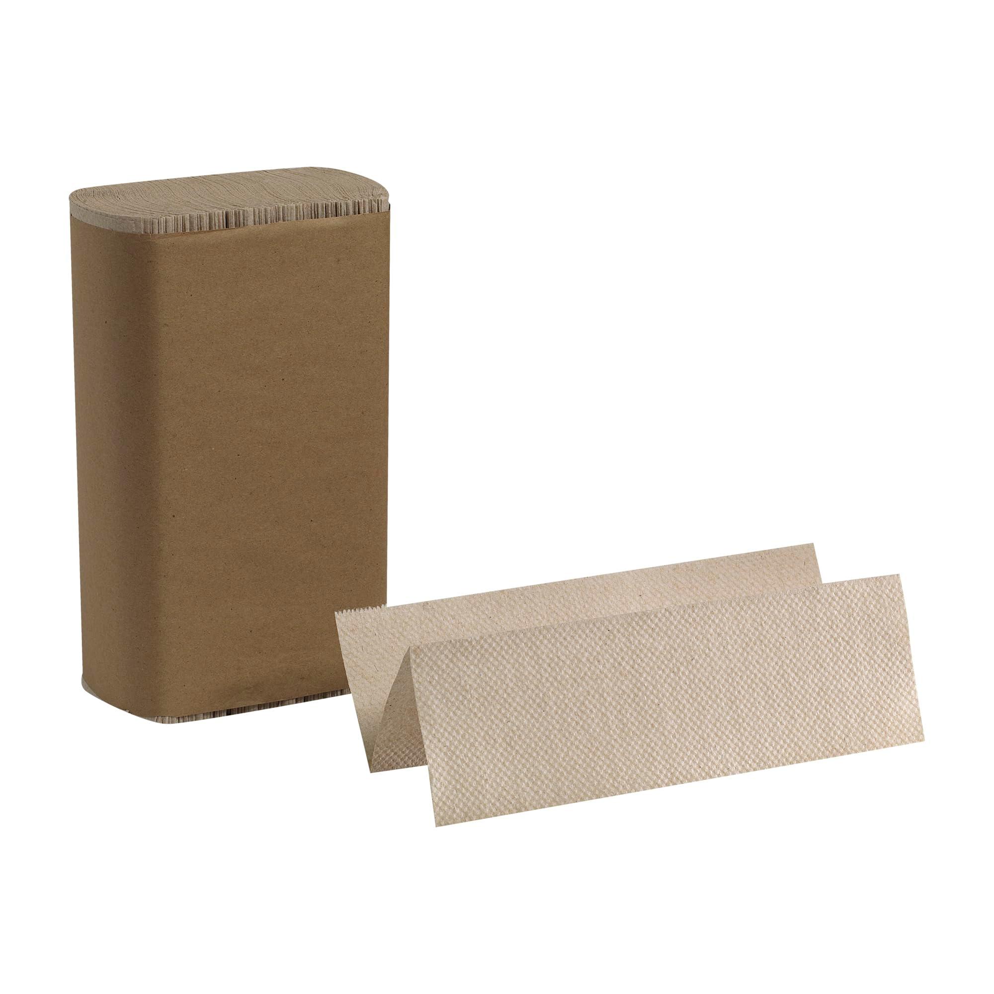 Pacific Blue Basic Recycled Multifold Paper Towels (23304), Brown, 250 Towels/Pack, 16 Packs/Case - Image 3