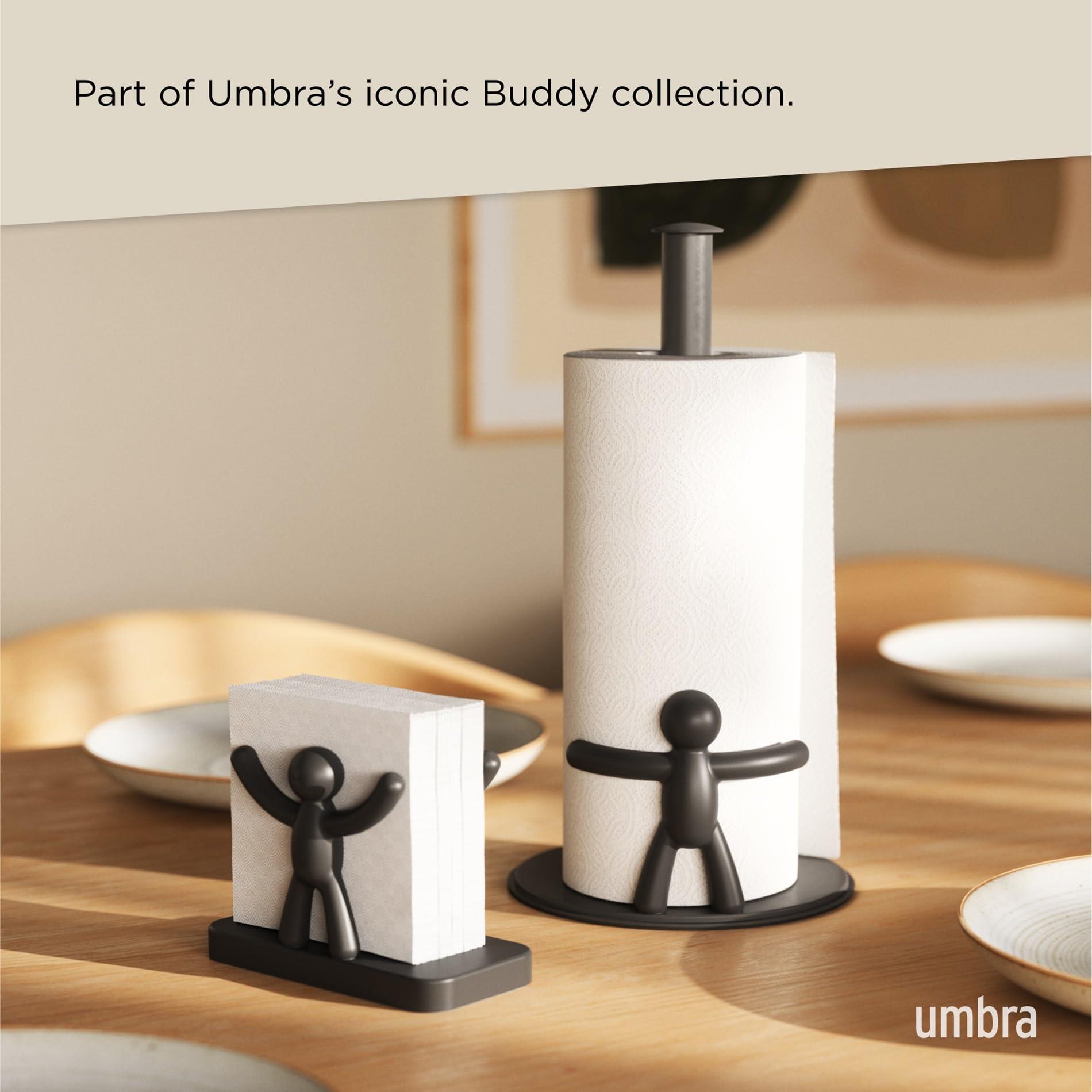 Umbra Buddy Counter Top Paper Towel Holder Black - Image 6
