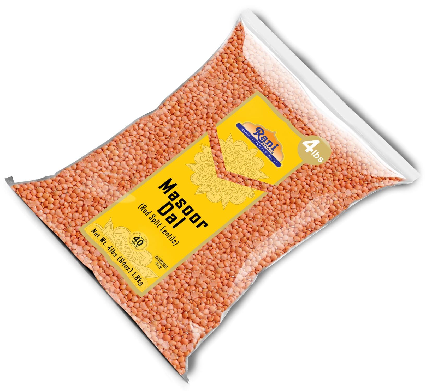 Rani Masoor Dal (Indian Red Lentils) Split Gram, 64oz (4lbs) 1.81kg Bulk ~ All Natural | Gluten Friendly | NON-GMO | Kosher | Vegan | Indian Origin - Image 9