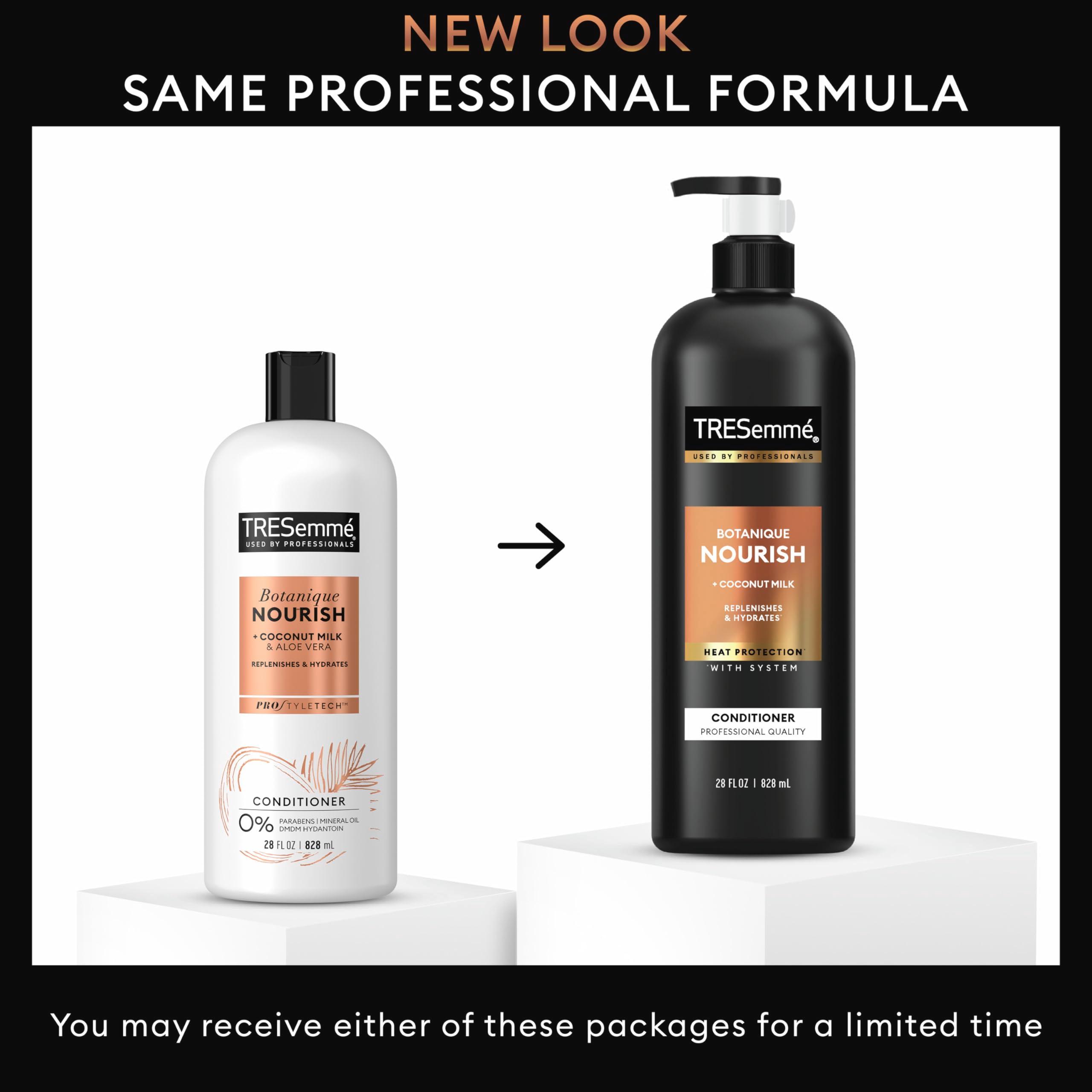 TRESemmé Conditioner Botanique Nourish 4 Pack With 100% Natural Coconut Milk and Aloe Vera 28 Fl Oz - Image 3
