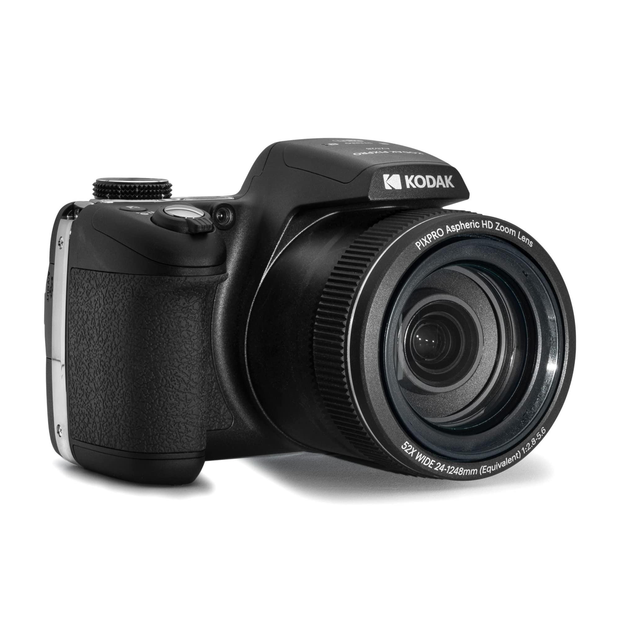 Kodak PIXPRO Astro Zoom AZ528-BK 16 MP Digital Camera with 52x Optical Zoom 24mm Wide Angle Lens 6 fps Burst Shooting 1080P Full HD Video Wi-Fi Connectivity and a 3" LCD Screen (Black) - Image 2