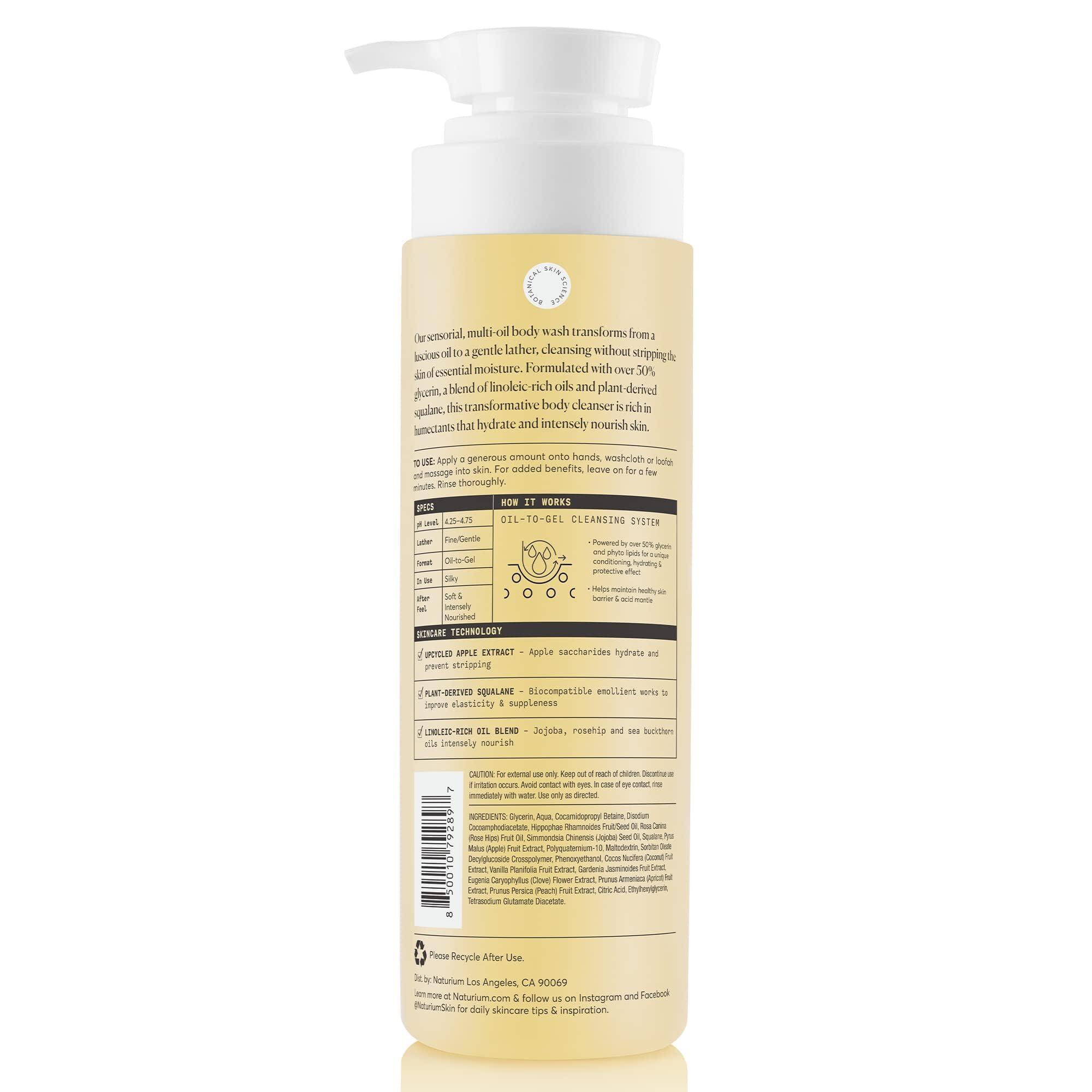 Naturium The Glow Getter Multi-Oil Hydrating Body Wash, Gentle Cleanser, 16.9 oz - Image 7