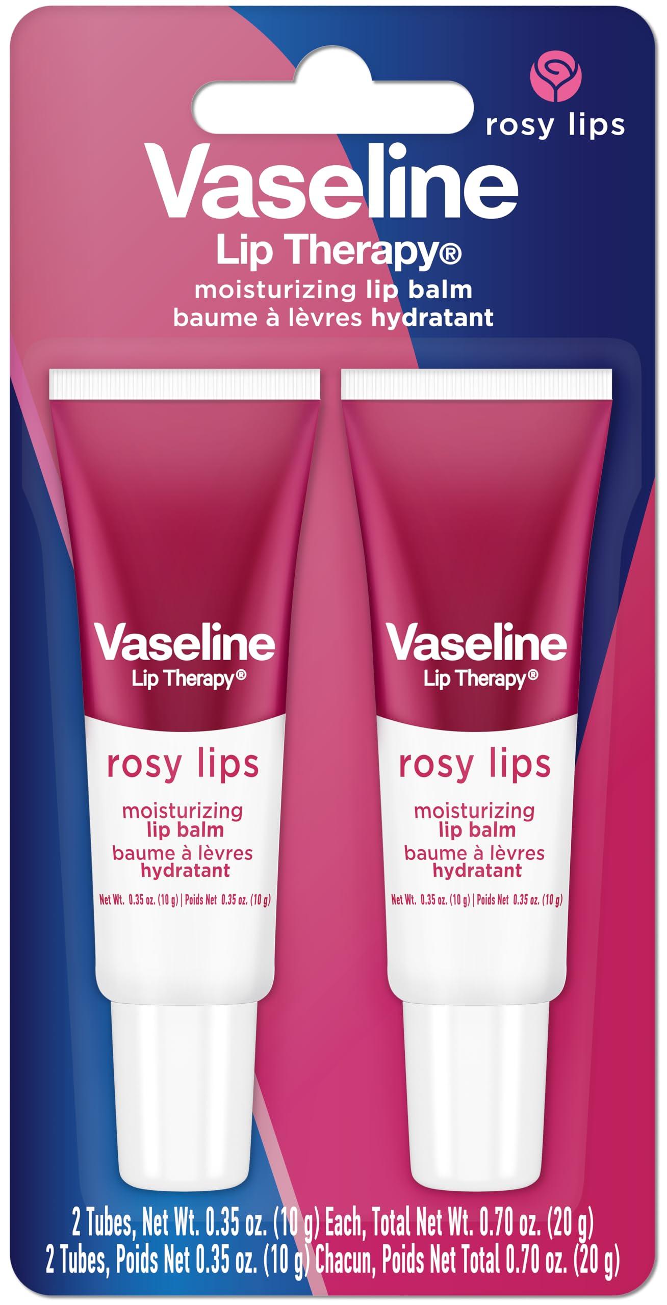Vaseline Lip Therapy Rosy Lips Moisturizing Lip Balm - Twin Pack (2-Pack) - Image 2