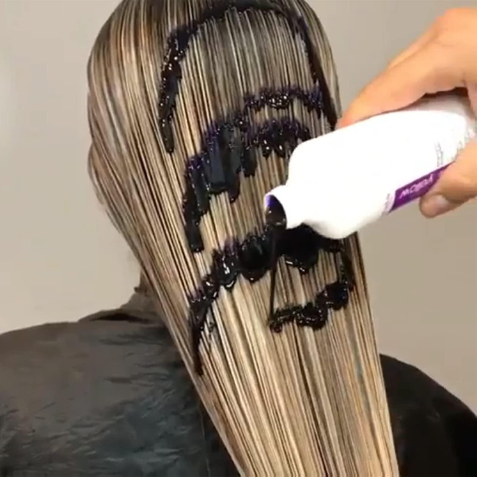 Fanola No Yellow Shampoo & Mask 11.8 oz / 2pk - Purple Anti-Brass Toner for Blonde, Silver, Gray & Highlighted Hair - Color Depositing Mask to Remove Brassiness from Bleached Locks - Image 5