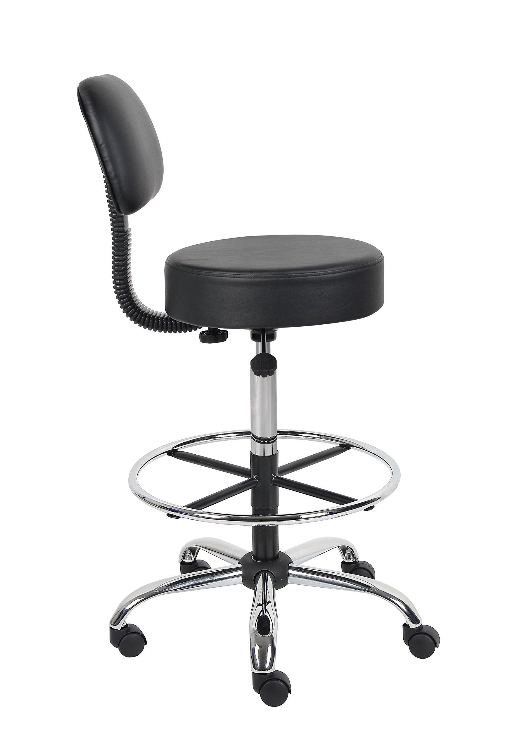Boss Office Products Medical Stool, Black - Image 9
