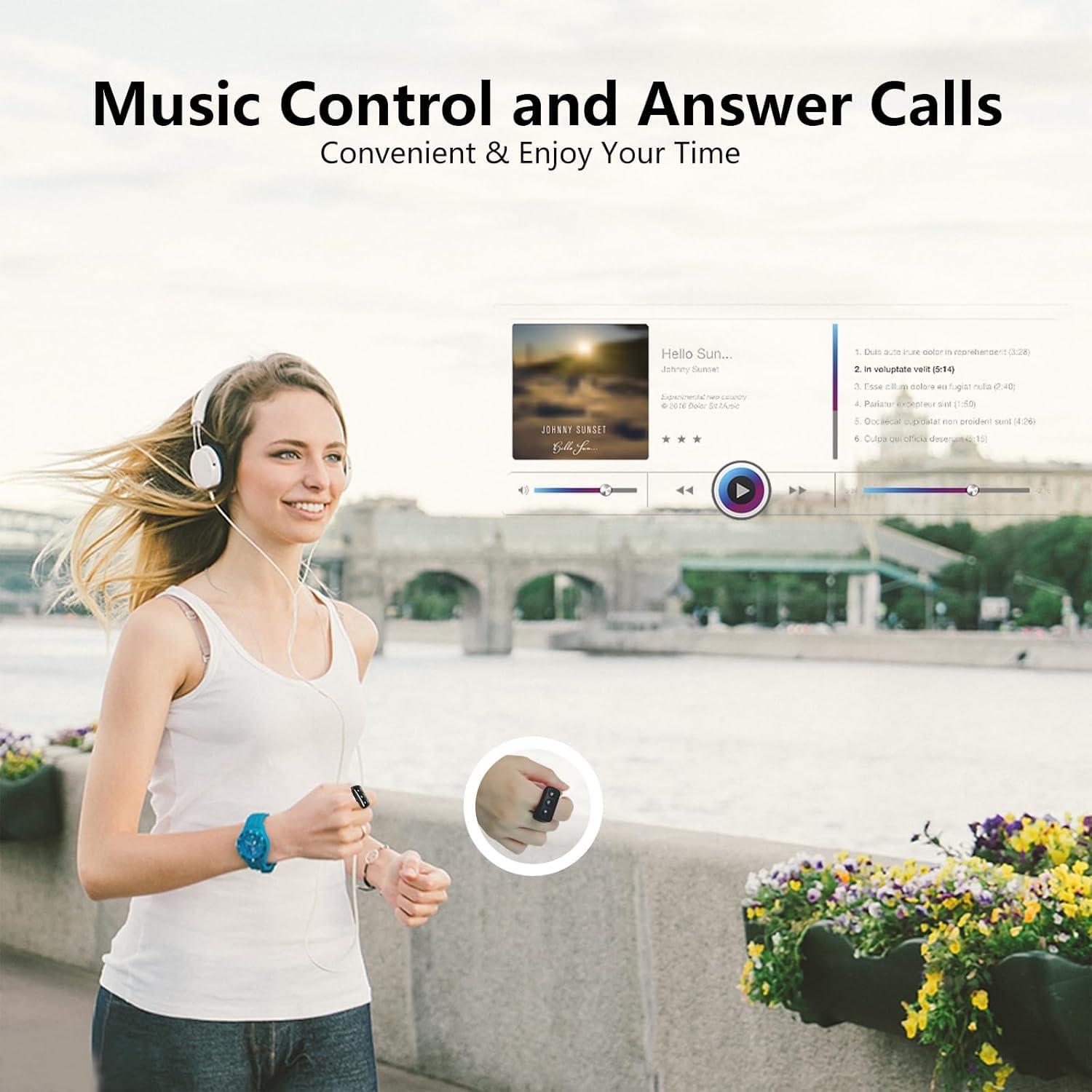 ZOZVO TikTok Scrolling Ring, Bluetooth Page Turner, Camera Remote, Long Battery Life, Compatible with iOS & Android, Up to 30ft Range, Black - Image 5