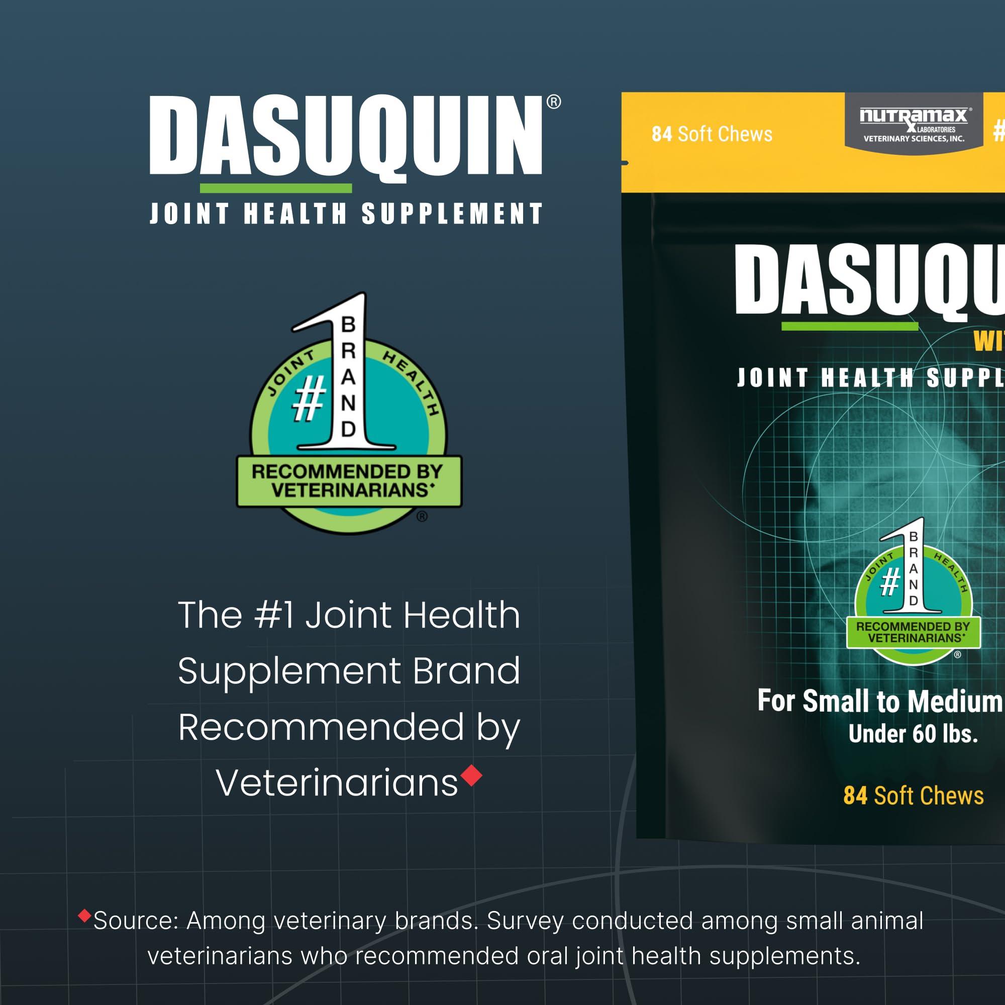 Nutramax Laboratories Dasuquin with MSM Joint Health Supplement for Small to Medium Dogs - With Glucosamine, MSM, Chondroitin, ASU, Boswellia Serrata Extract, and Green Tea Extract, 84 Soft Chews - Image 3
