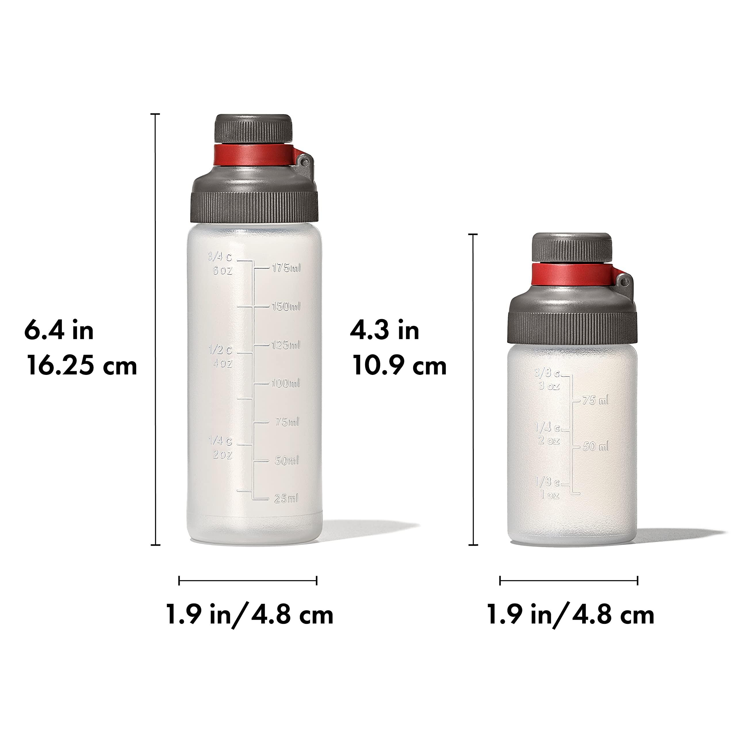 OXO Outdoor Leakproof Squeeze Bottle Set, 3, 6 oz - Image 3