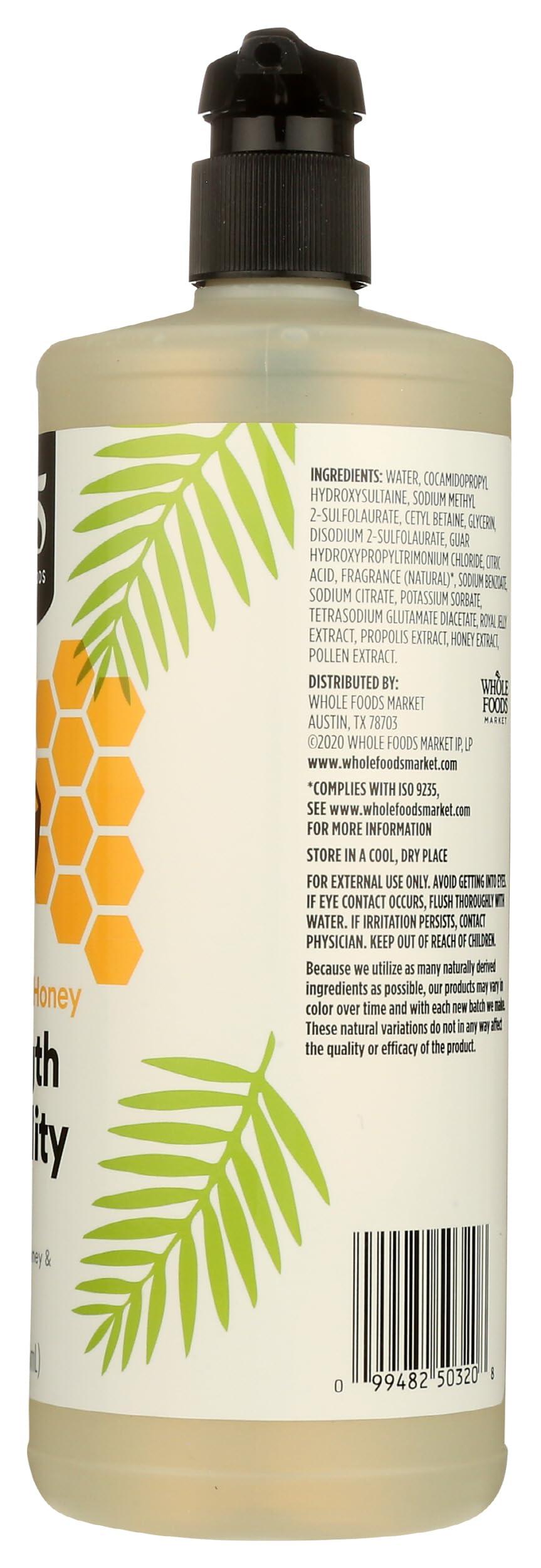 365 by Whole Foods Market, Strength & Vitality Shampoo, Coconut & Honey, 32 Fl Oz - Image 5
