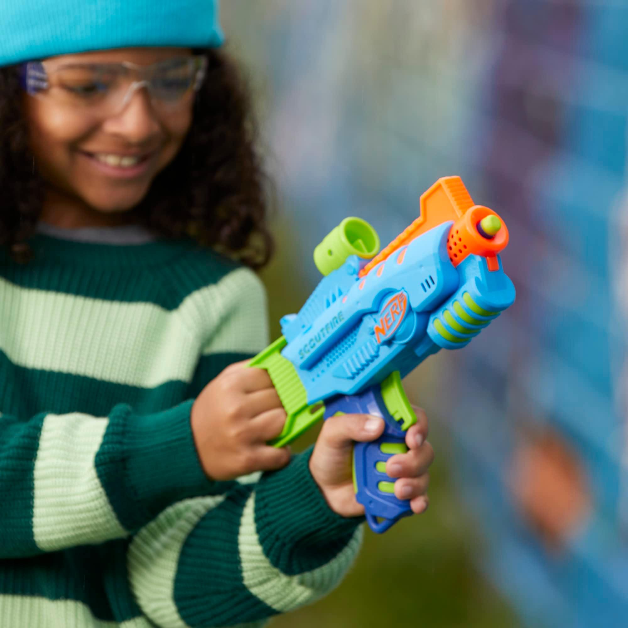 NERF Elite Junior Ultimate Starter Set, 2 Easy Play Blasters, 15 Darts for Kids Outdoor Games, Ages 6 & Up - Image 4