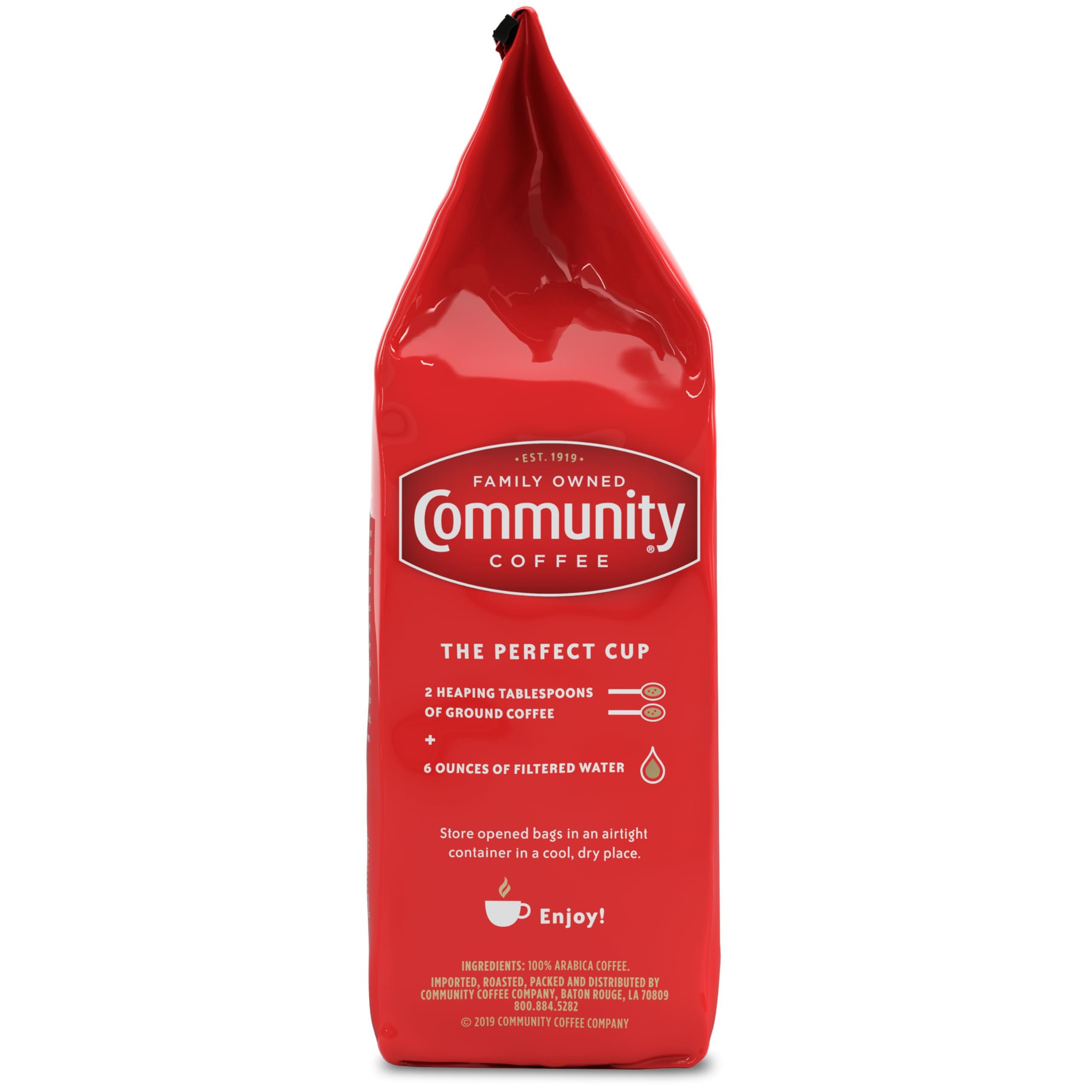 Community Coffee Cafe Special Half-Caff, Medium Dark Roast Ground Coffee, 12 Ounce (Pack of 1) - Image 3