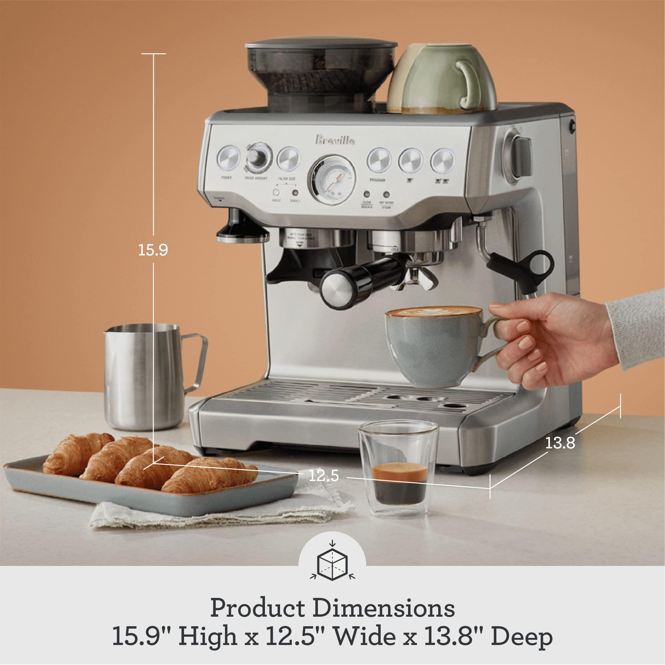 Breville Barista Express Espresso Machine BES870XL, Brushed Stainless Steel - Image 3