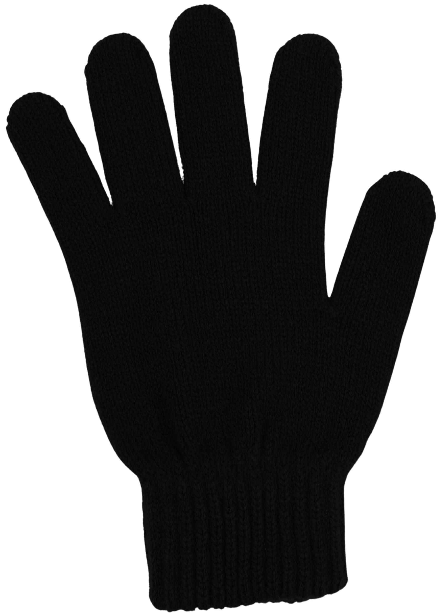 Winter Magic Gloves, 12 Pairs Stretchy Warm Knit Bulk Pack Mens Womens - Image 7