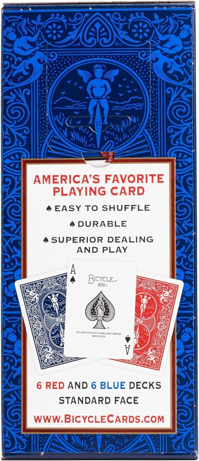 Bicycle Standard Playing Cards, Poker Size, 12 Pack - Image 4