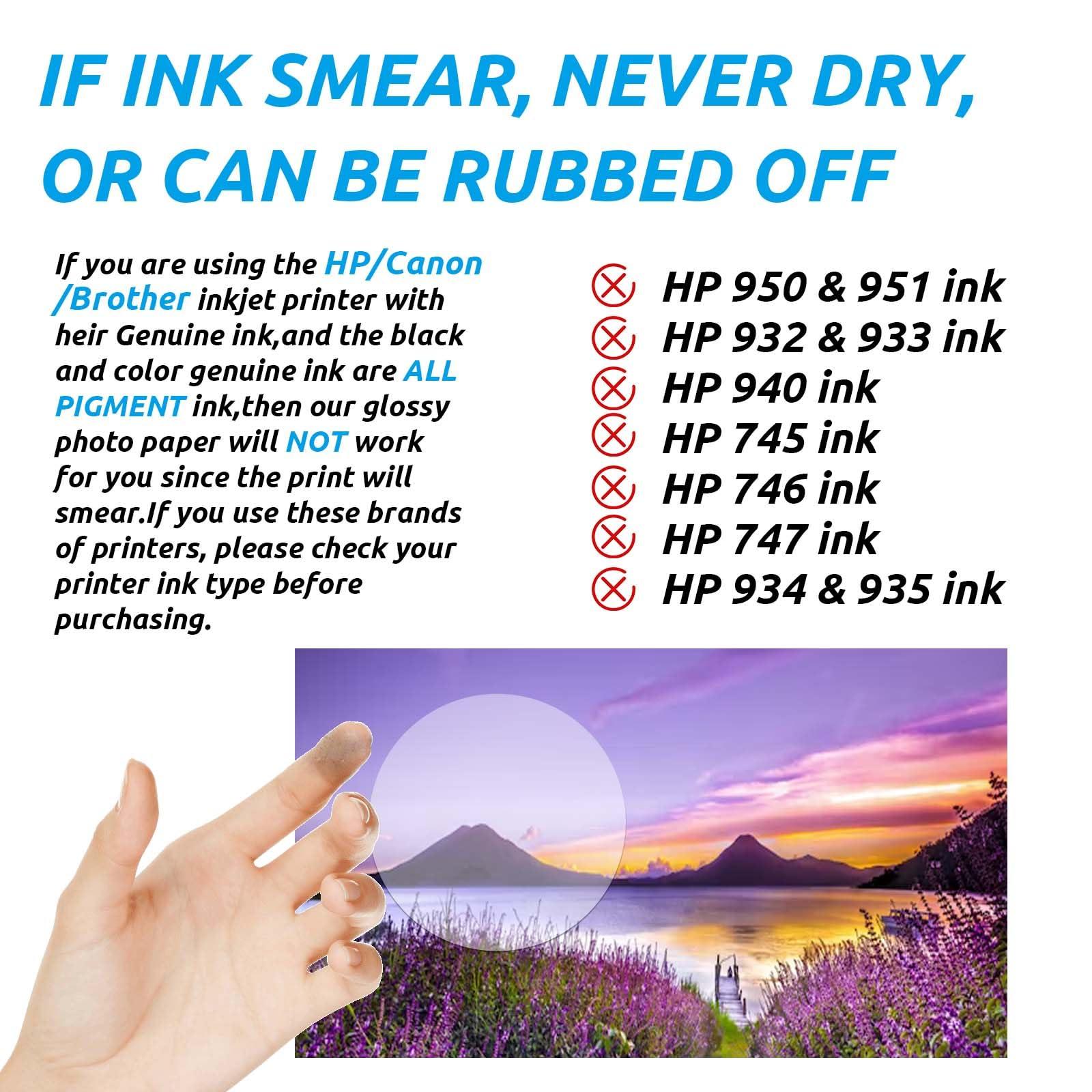 Uinkit 100 sheets Brochure Paper Glossy Double Sided 8.5x11 Inkjet 37lb 140gsm Dye ink Thin Photo Picture Flyer Calendar Magazine CD Cover letter - Image 9