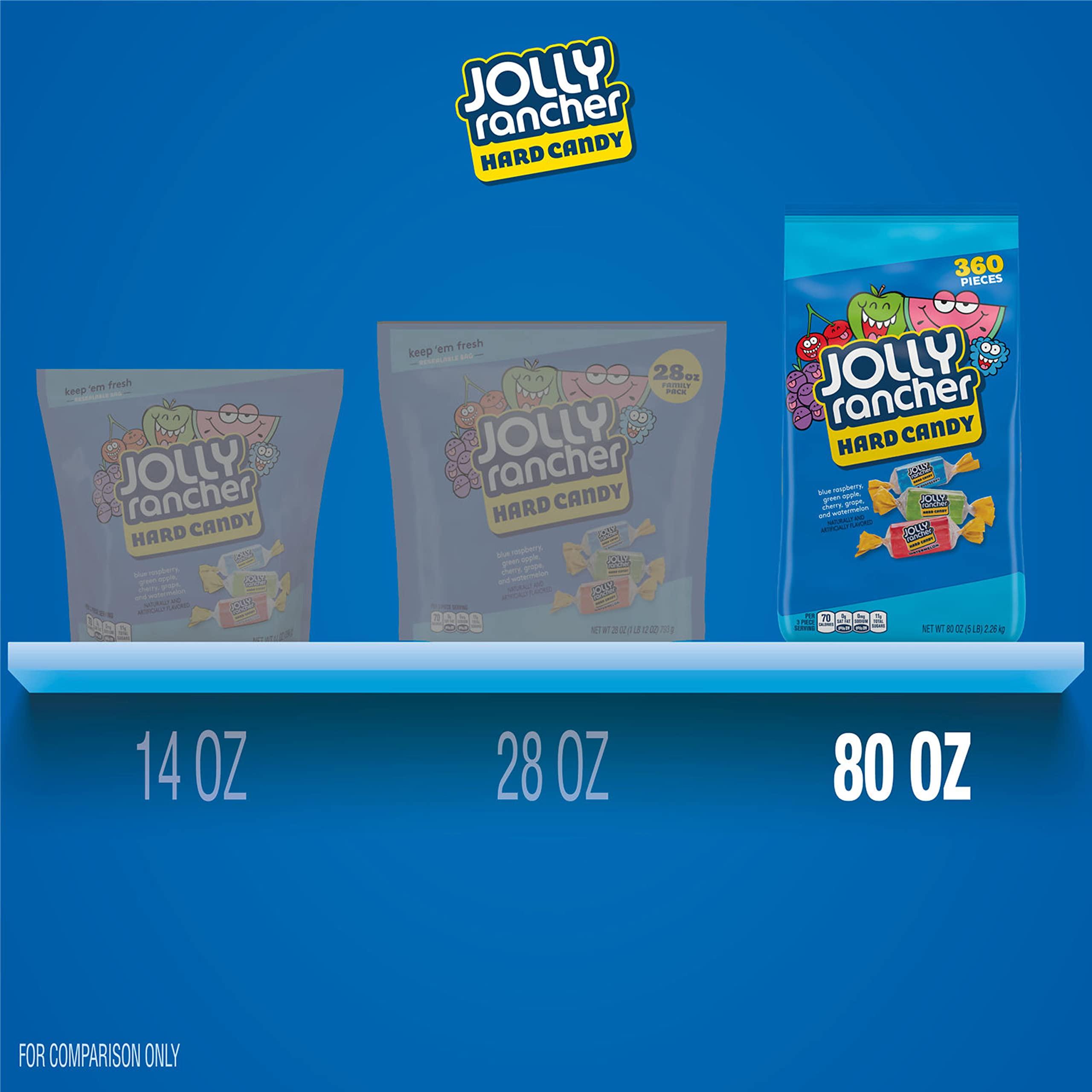 JOLLY RANCHER Assorted Fruit Flavored Hard Candy Bulk Bag, 5 lb - Image 6