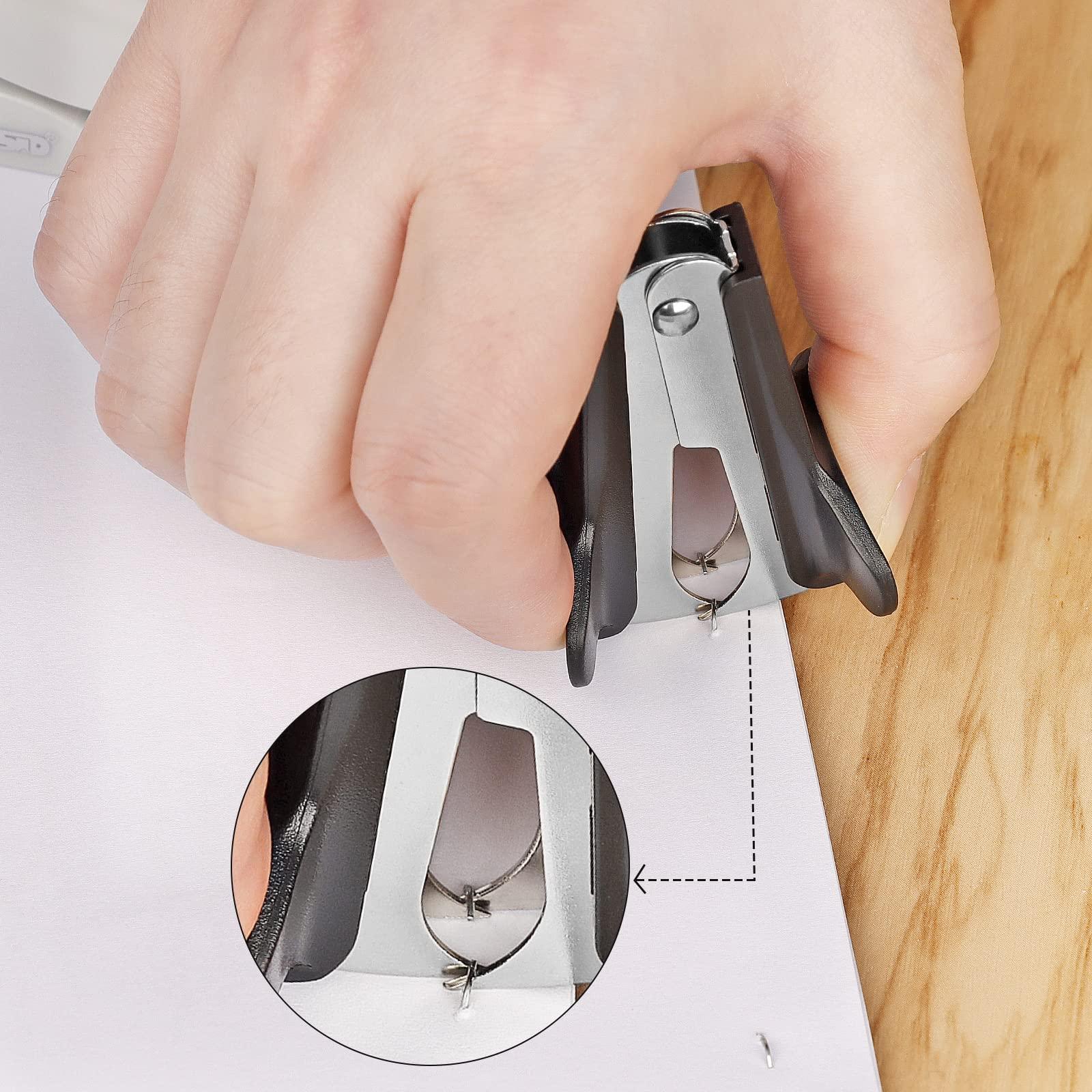 Asdirne Office Supplies Kit, Desk Accessory Set, Including 2 Scissors, 1 Stapler,1000 Pieces 26/6 Staples, 1 Staple Remover, 1 Tape Dispenser and 1 Tape, Perfect Office Partners - Image 6