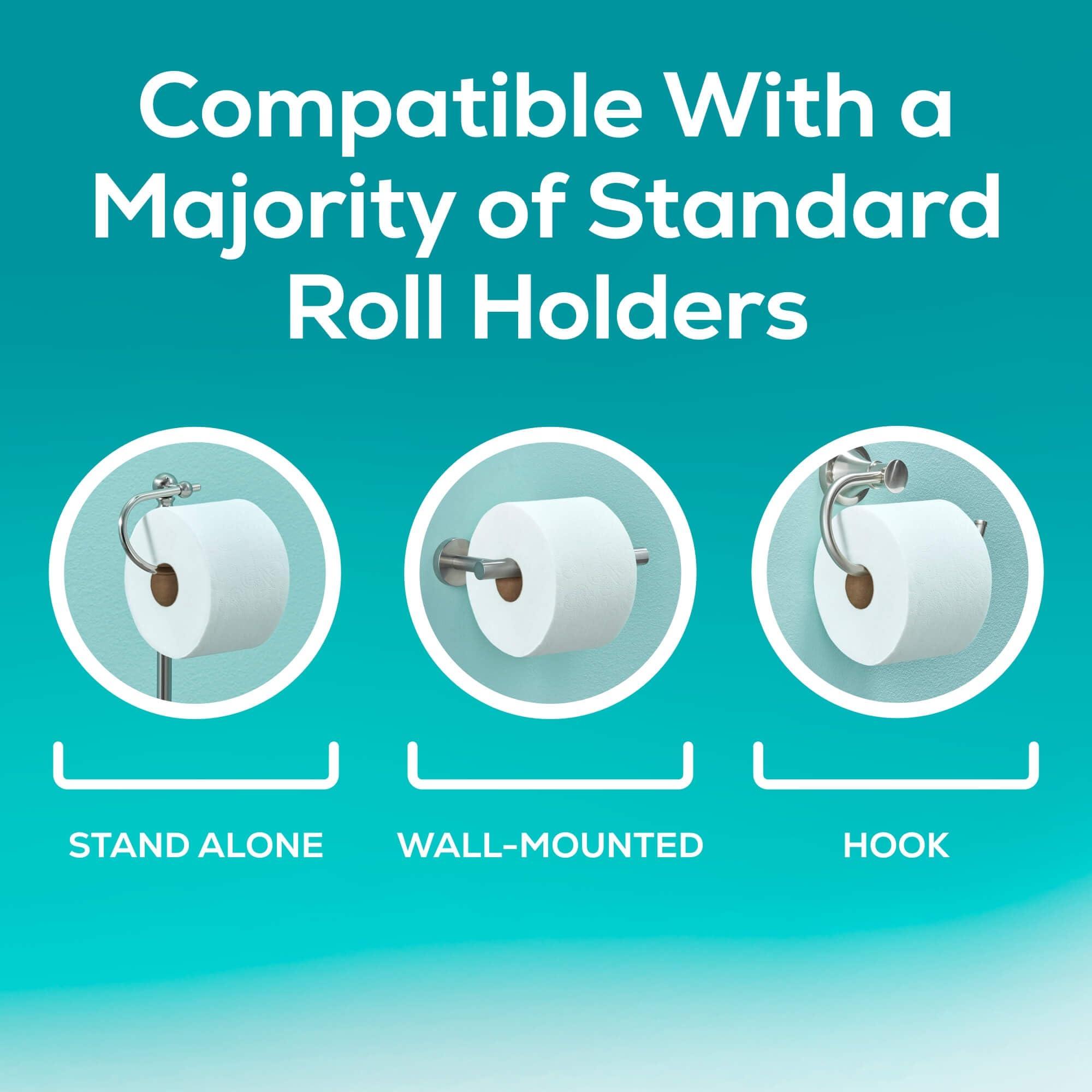 Angel Soft Toilet Paper, 24 Super Mega Rolls = 144 Regular Rolls, Soft and Strong Toilet Tissue - Image 6