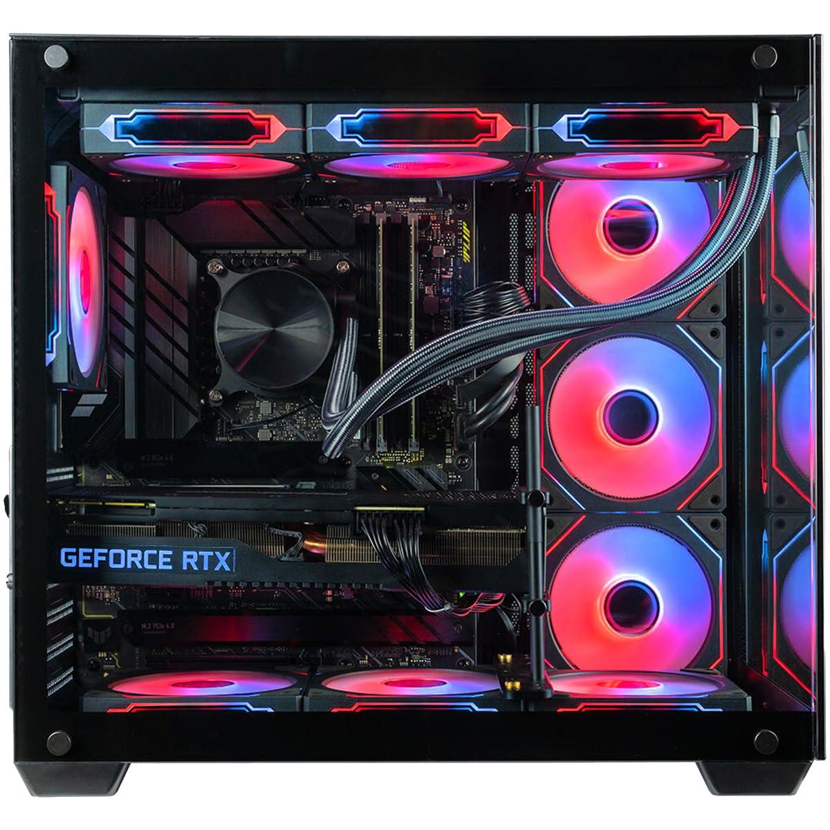 Panorama XL RTX 5090 Gaming Desktop PC - AMD Ryzen 9 9950X3D, 192GB DDR5 RAM, 4TB NVMe 990 Pro Gen4 SSD, 3TB HDD, WiFi 6E + BT, HDMI, Windows 11 Pro - Best 2025 RGB Prebuilt Tower Computer for Gamers - Image 3