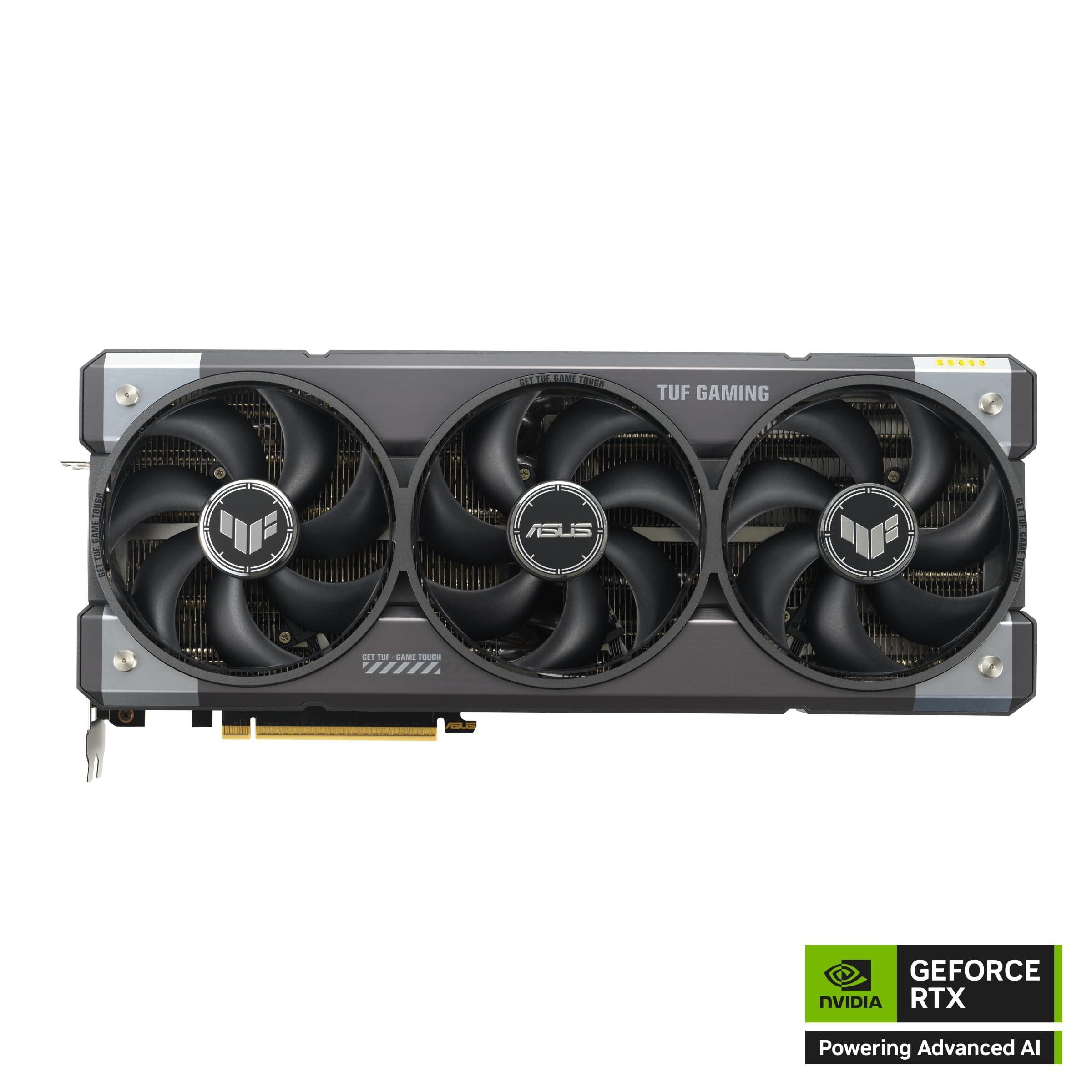 ASUS TUF Gaming GeForce RTX ™ 5080 16GB GDDR7 OC Edition Gaming Graphics Card (PCIe® 5.0, HDMI®/DP 2.1, 3.6-Slot, Military-Grade Components, Protective PCB Coating, axial-tech Fans, Vapor Chamber) - Image 8