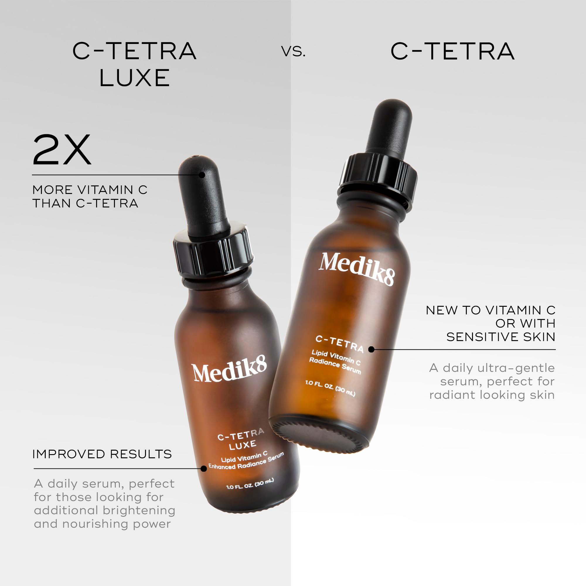Medik8 C-Tetra - Brightening, Balancing, Plumping Daily Vitamin C Face Serum - Firms and Smooths Fine Lines and Wrinkles - With Squalane - 1.0 oz - Image 4