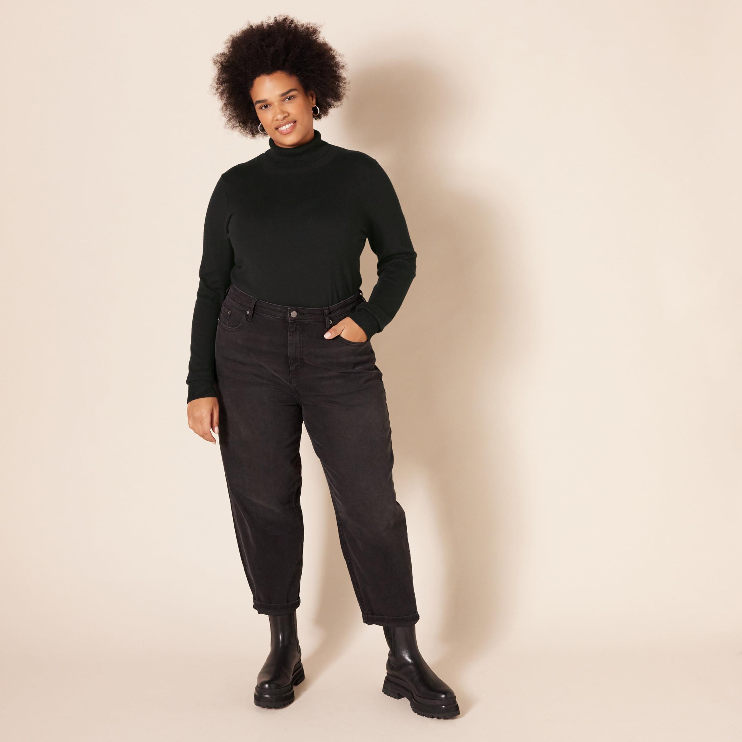 Amazon Essentials Women's Classic-Fit Lightweight Long-Sleeve Turtleneck Sweater (Available in Plus Size) - Image 8