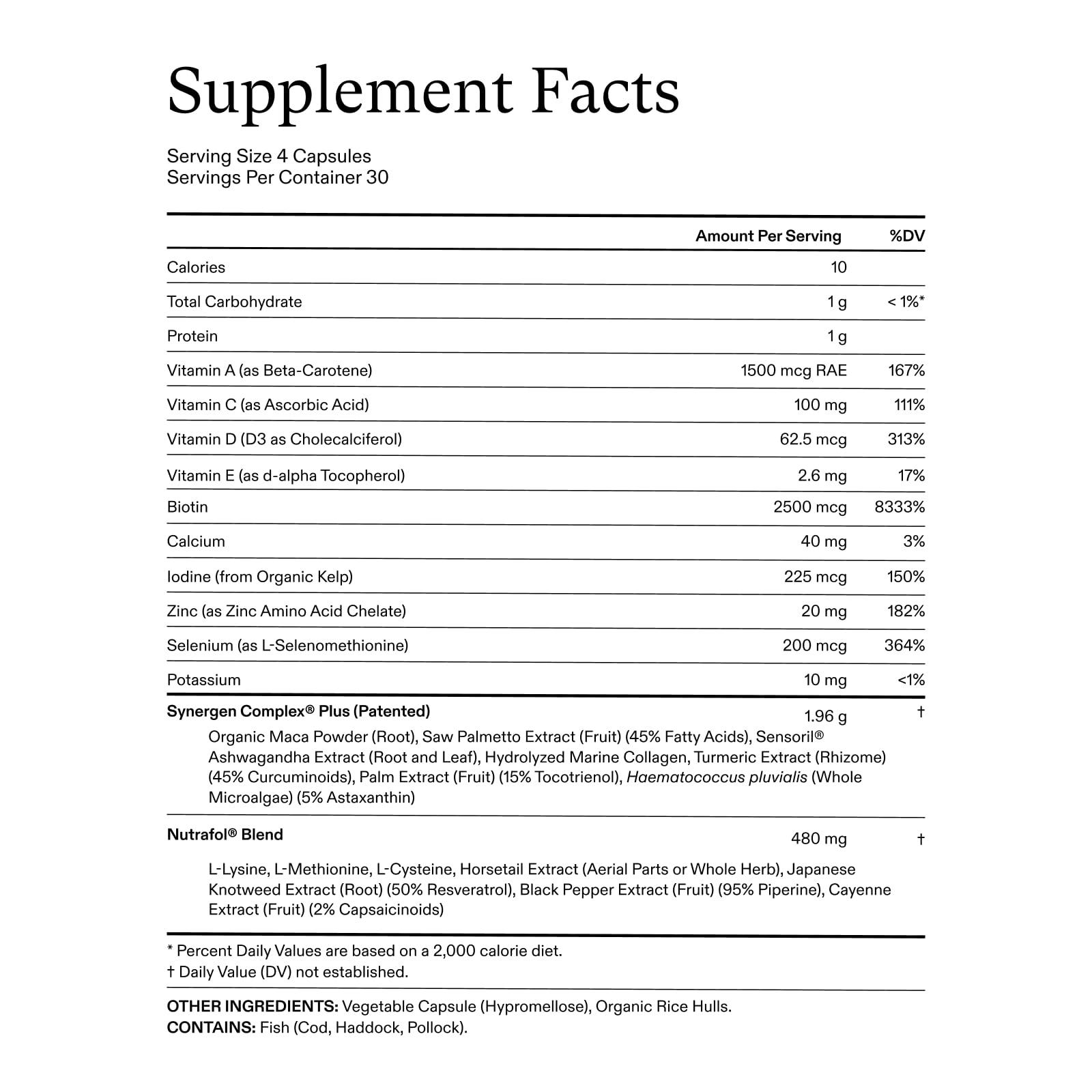 Nutrafol Women's Balance Hair Growth Supplements, Ages 45 and Up, Clinically Proven for Visibly Thicker Hair and Scalp Coverage in 3-6 Months, Dermatologist Recommended - 1 Month Supply Refill Pouch - Image 6