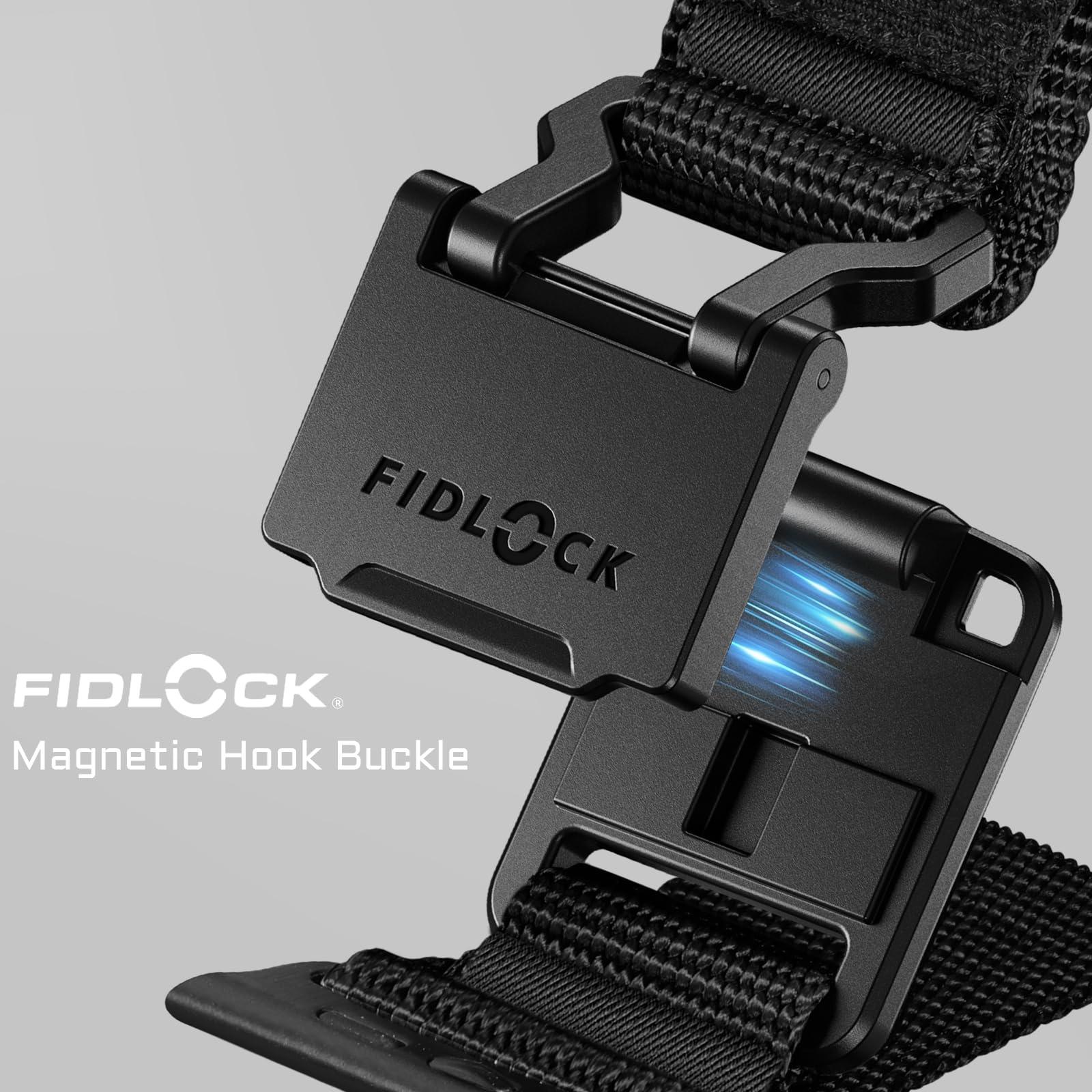 Bandletic R-Nylon Tactical Band and FIDLOCK magnetic Buckle Band Compatible with Apple Watch Ultra 49mm - Image 6