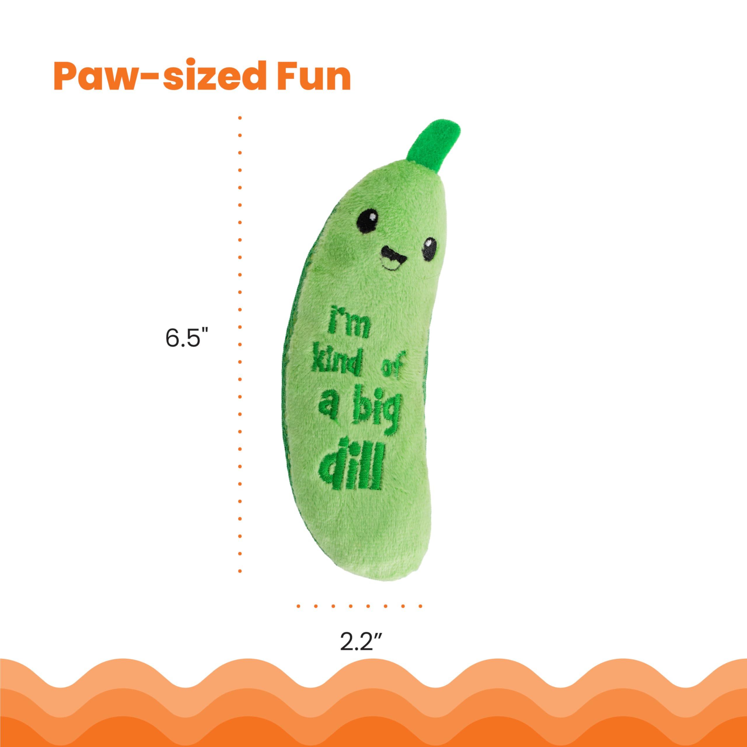 Catstages Crunchy Pickle Kicker Dental Catnip Cat Toy - Image 5