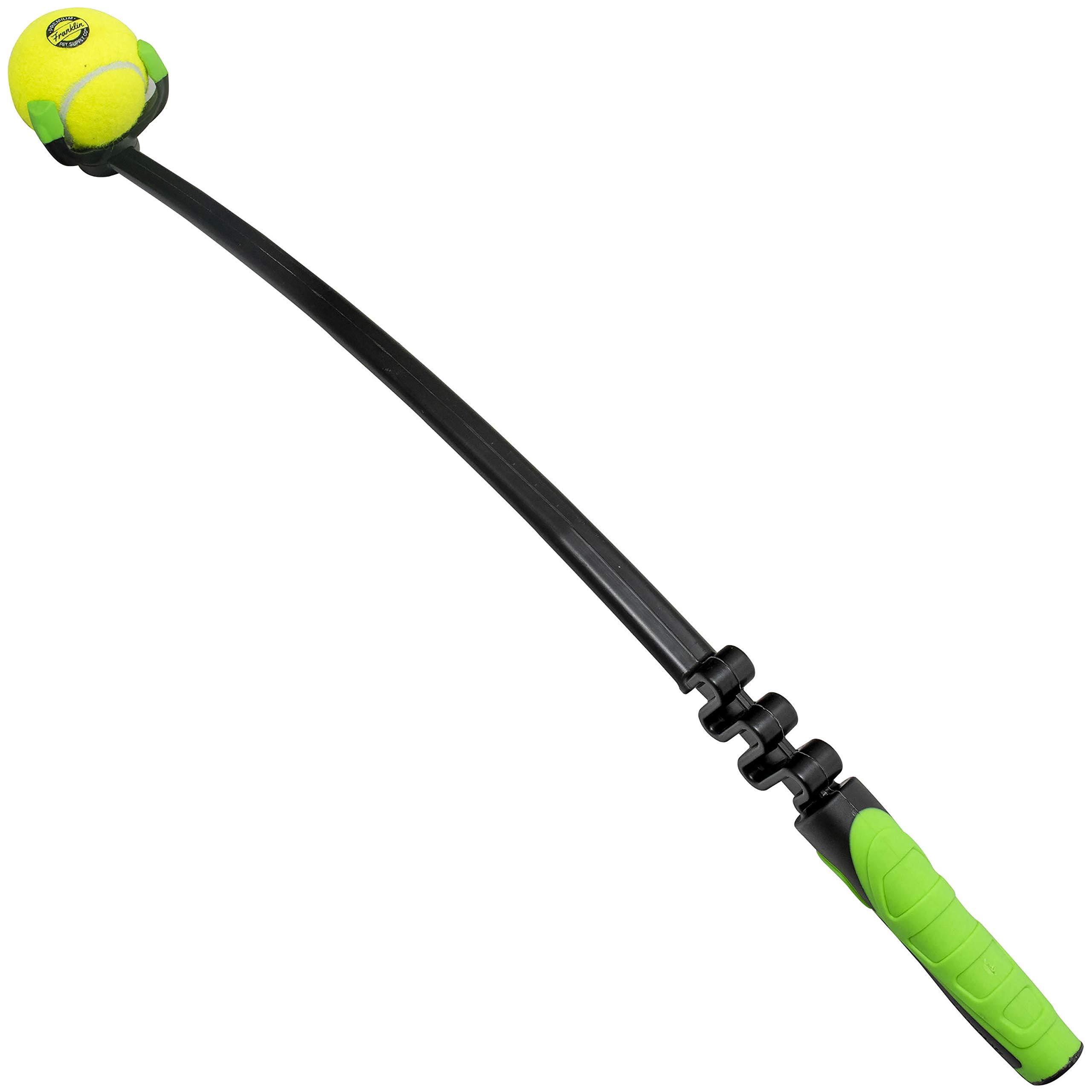 Franklin Pet Supply Co. Tennis Ball Launcher for Dogs - Dog Thrower Fetch - Perfect Toy for Large + Small Breeds - Image 1