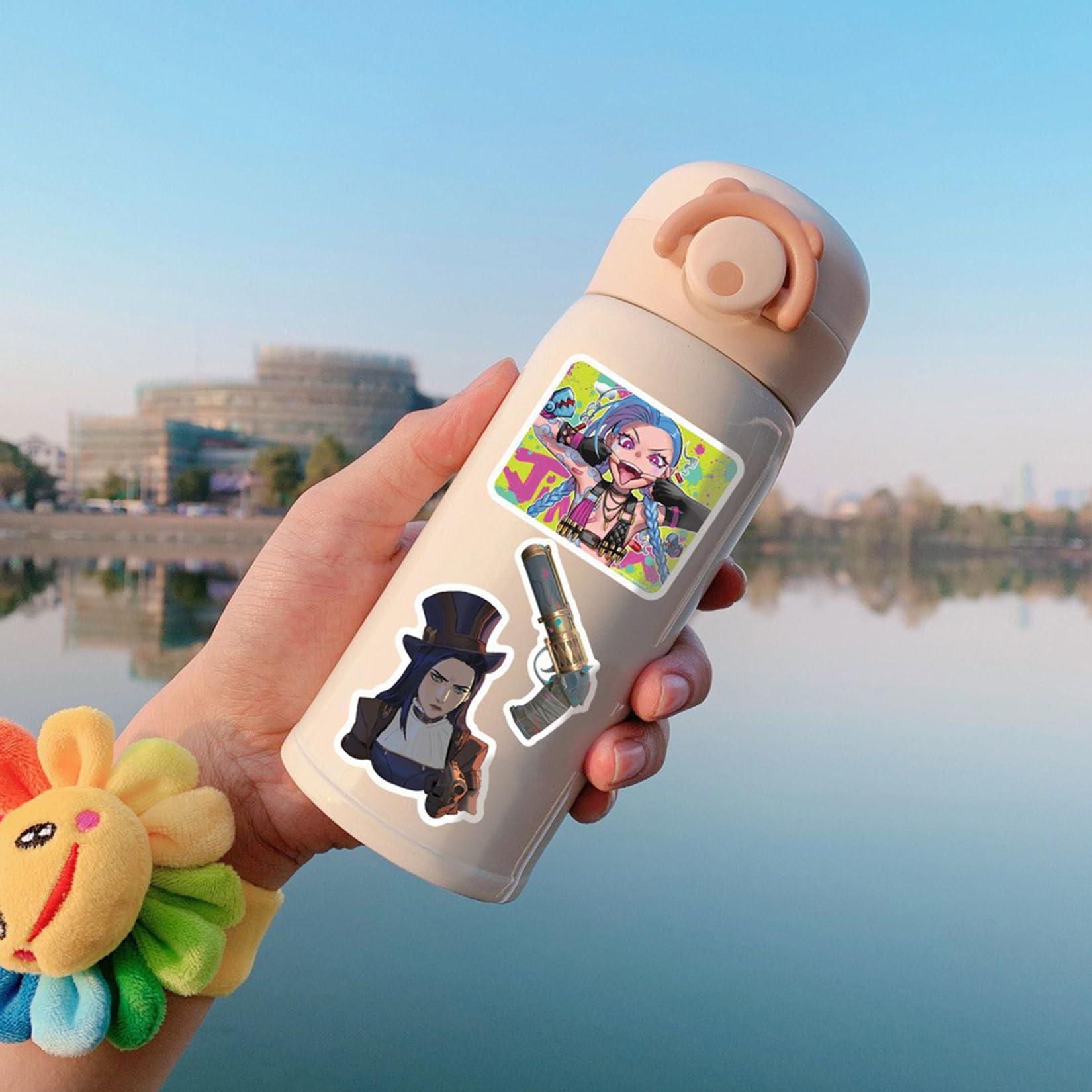 50Pcs Cartoon Arcane：League of Legends Waterproof Stickers for Water Bottle Cup Laptop Bike Skateboard Luggage Box Vinyl Graffiti Patches BREH - Image 9