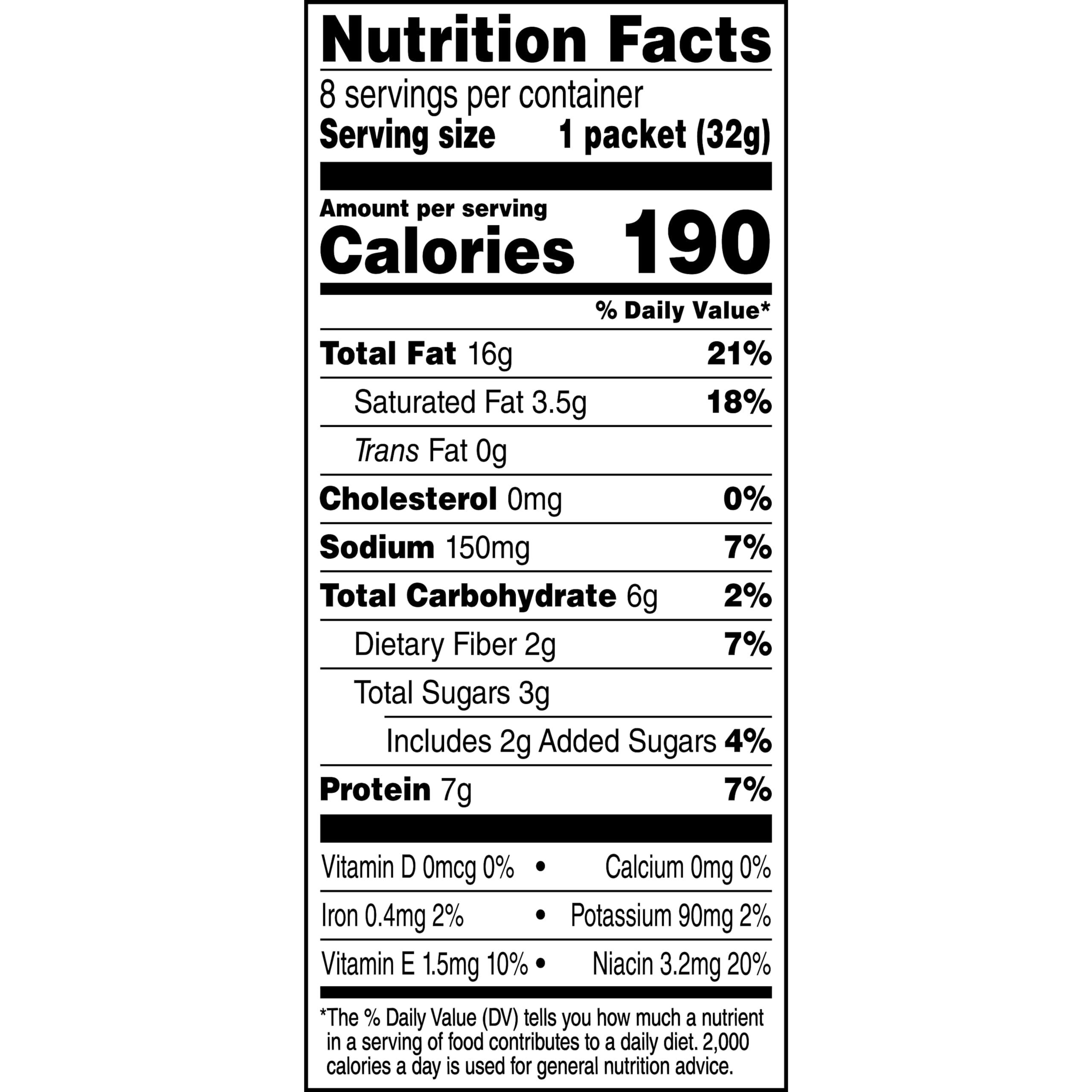 SKIPPY Natural Creamy Peanut Butter Spread Individual Squeeze Packs, 1.15 Ounce (Pack of 64) - Image 2