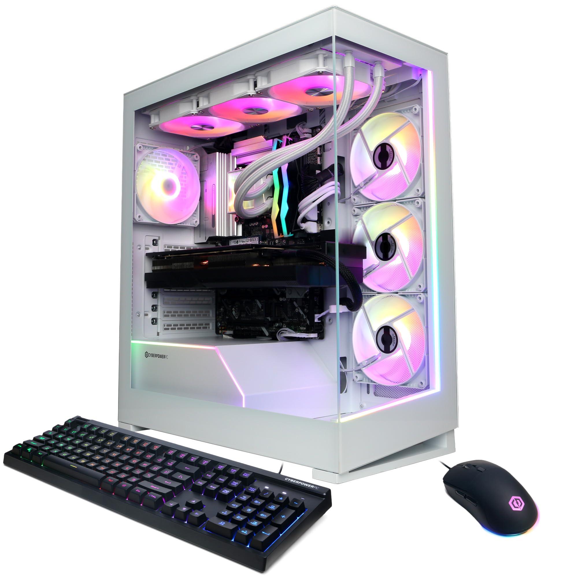 CyberPowerPC Gamer Xtreme VR Gaming PC, Intel Core Ultra 9 285K 3.7GHz, GeForce RTX 5090 32GB, 64GB DDR5, 4TB PCIe Gen4 SSD, WiFi Ready & Windows 11 Home (GXiVR8600A5)