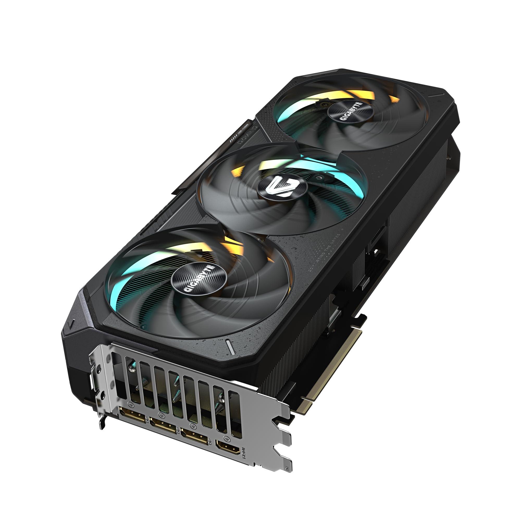 Gigabyte GeForce RTX 5080 Gaming OC 16G Graphics Card - 16GB GDDR7, 256bit, PCI-E 5.0, 2730MHz Core Clock, 3 x DisplayPort, 1 x HDMI, GV-N5080GAMING OC-16GD - Image 4