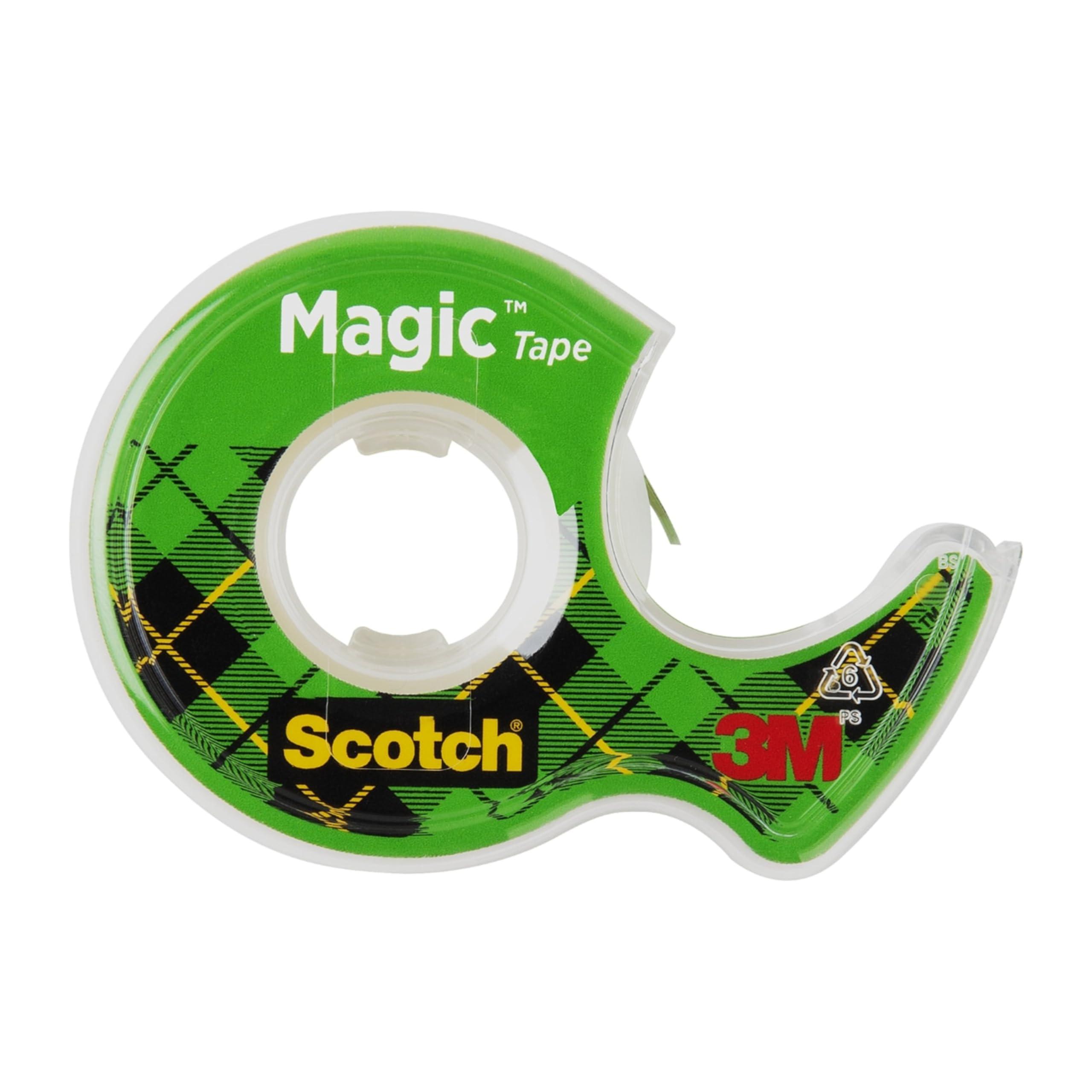 Scotch Magic Tape, 1 Roll, Numerous Applications, Invisible, Engineered for Repairing, 1/2 x 800 Inches, Dispensered (119) - Image 10