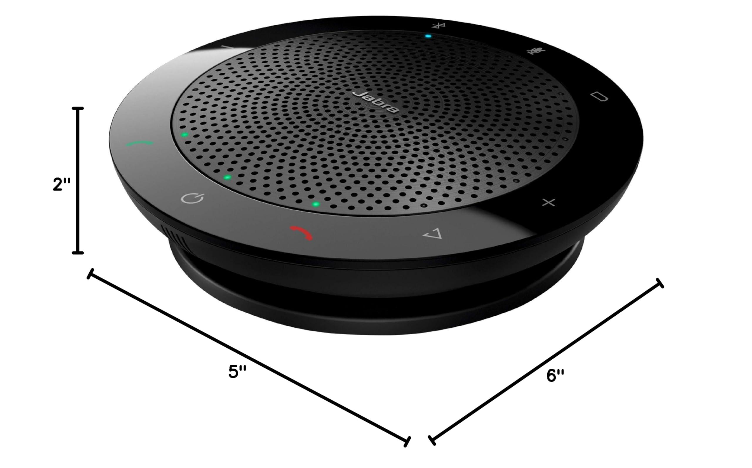 Jabra Speak 510 UC Wireless Bluetooth Speakerphone – Outstanding Sound Quality, Portable Conference Speaker for Holding Meetings Anywhere - Certified for Zoom & Google Meet - Image 7