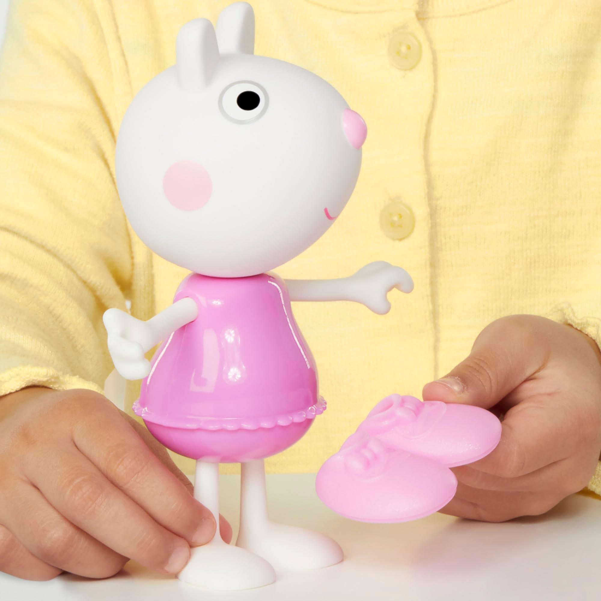 Peppa Pig Suzy Sheep-Up Figure with 6 Easy-On Fashion Accessories, 6-Inch Doll, Preschool Toys for Girls and Boys 3 and Up - Image 9