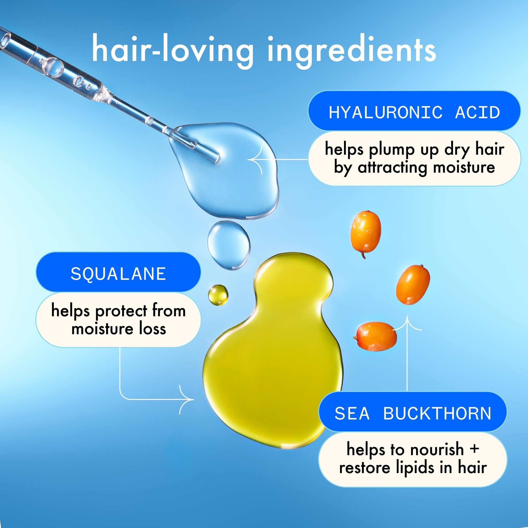 amika hydro rush intense moisture shampoo with hyaluronic acid - Image 4
