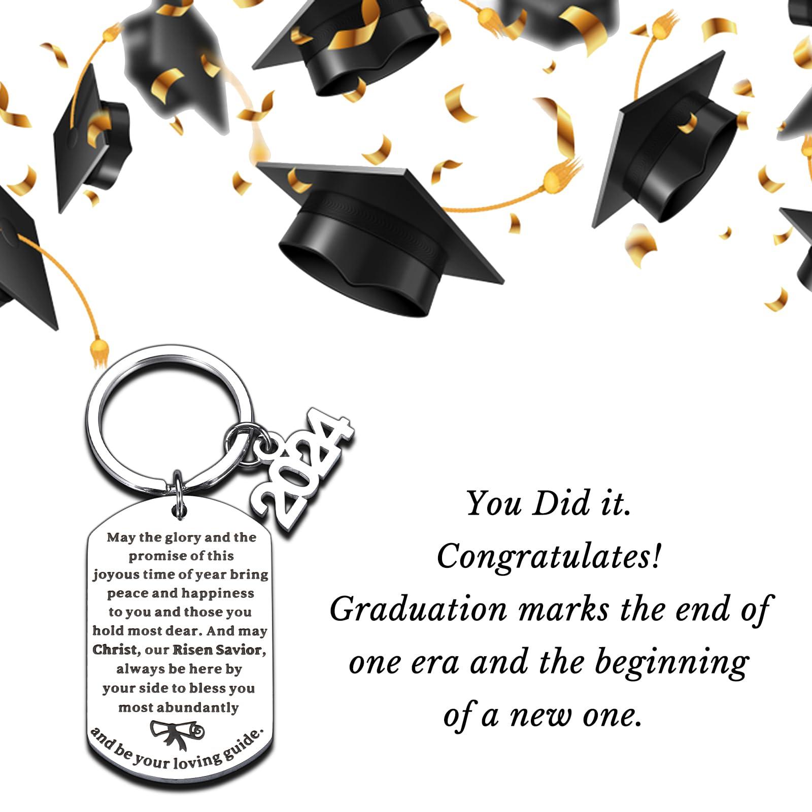 2024 College Graduation Gifts for Women Men Class of 2024 Senior 2024 Gifts for Him Her 2024 Christian Back to School Supplies for Kids Teens Boys Girls Christian Off to College Gifts for Girls Boys - Image 2