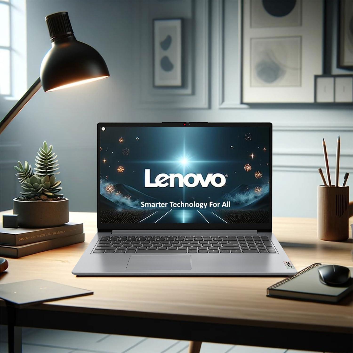 Lenovo 2024 IdeaPad 1 Gen 7 Laptop, 15.6" FHD Touchscreen, Intel Core i3-1215U, 16GB RAM, 512GB SSD, SD Card Reader, HDMI, Webcam, Wi-Fi 6, Windows 11 Home, Grey - Image 4