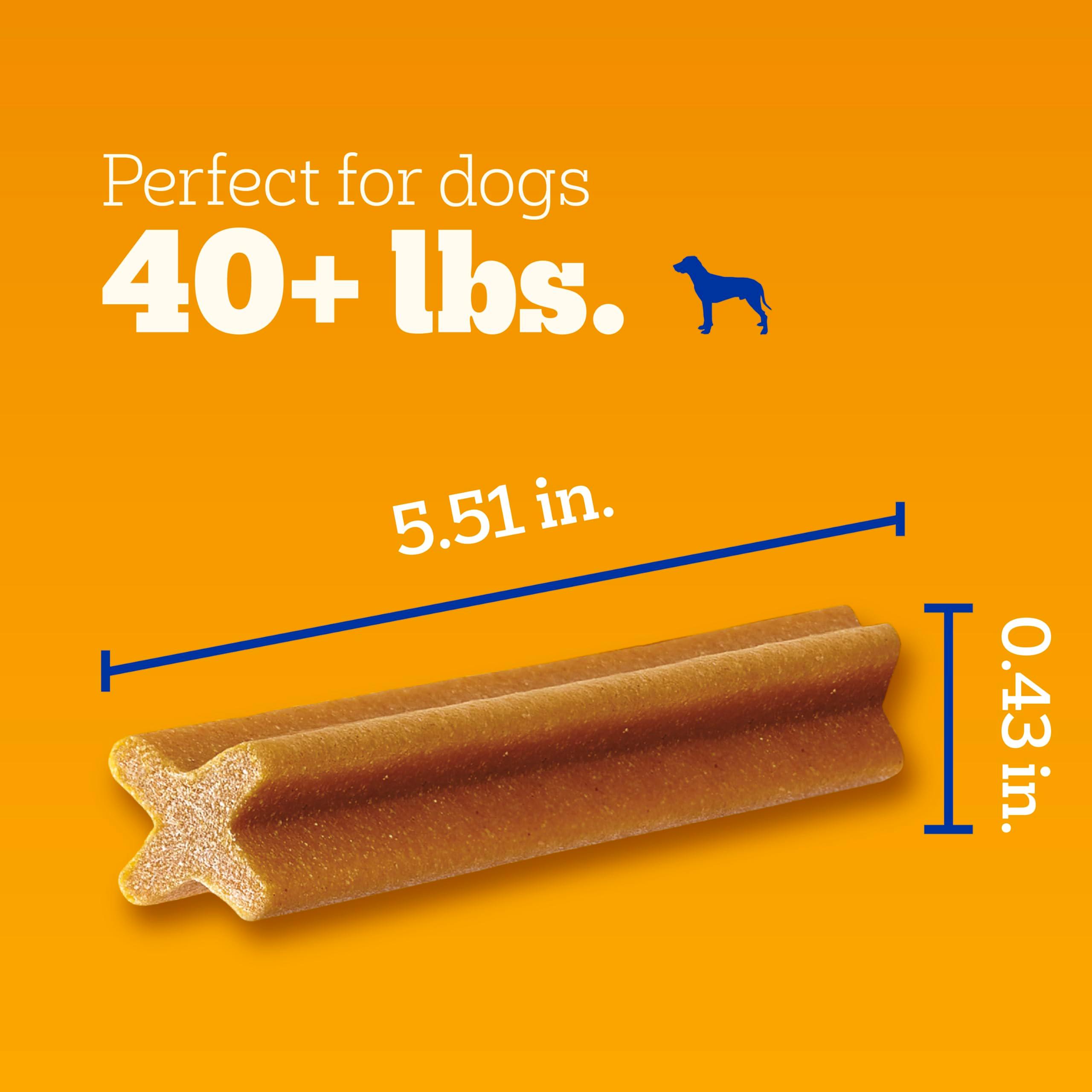 PEDIGREE DENTASTIX Large Dog Dental Care Treats Original, Beef & Fresh Variety Pack, 2.73 lb.Pack (51 Treats) - Image 5
