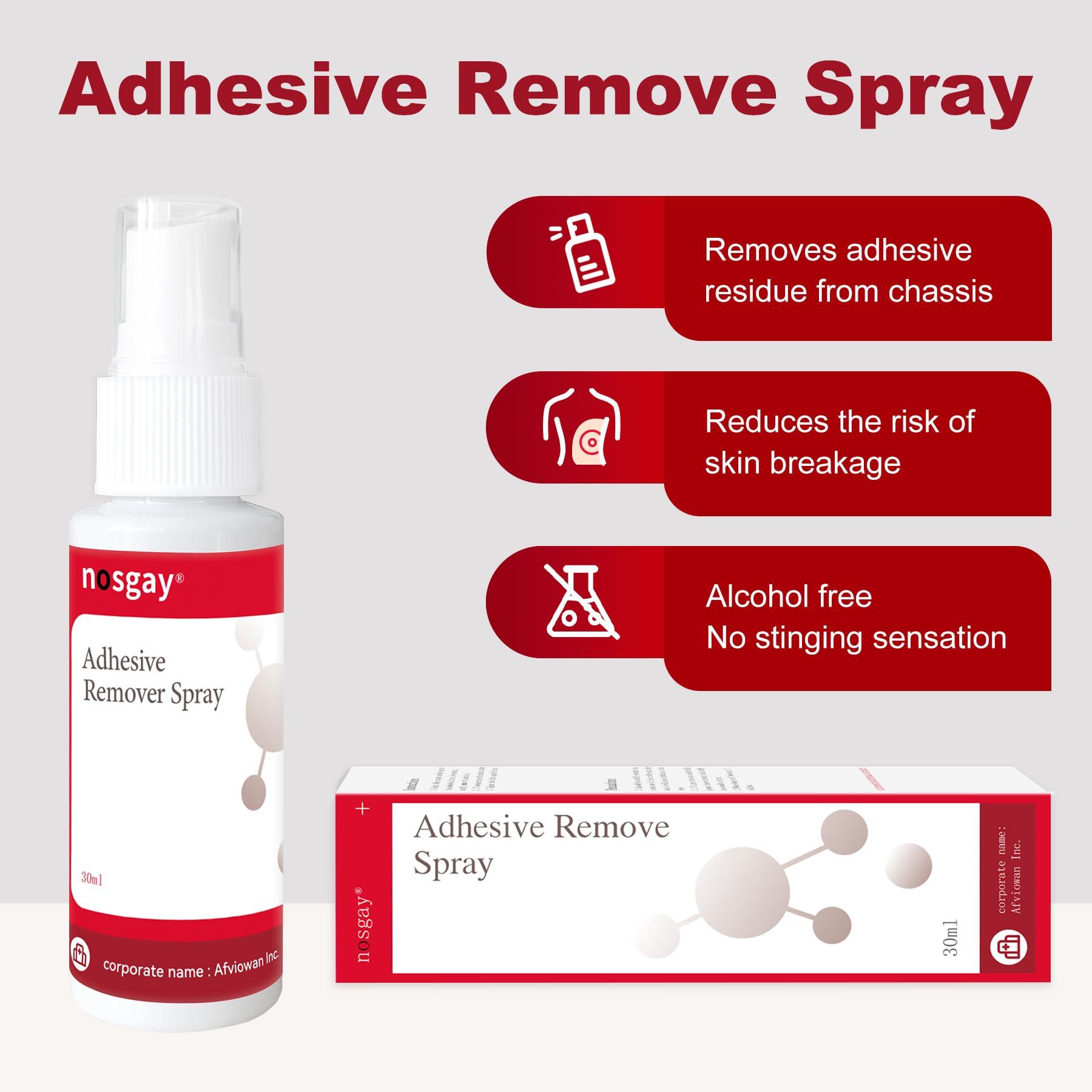 Ovand Adhesive Remover Spray,No-Sting Medical Adhesive Remover for Ostomy Patients, Sensitive Skin,Around Stomas and Wounds,1oz (3 Pcs) - Image 2